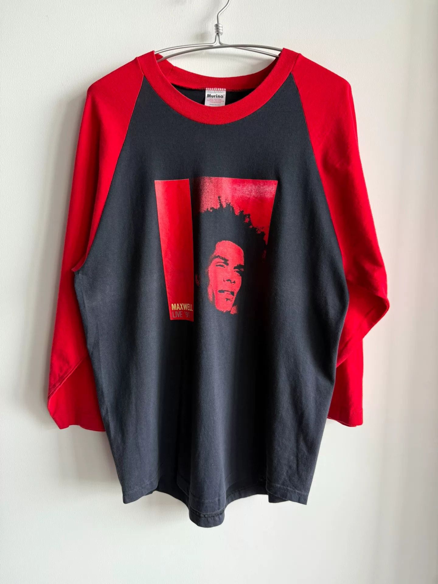 Vintage Vintage 90s Maxwell 1999 Tour Tee Size US L / EU 52-54 / 3 - 8 Thumbnail