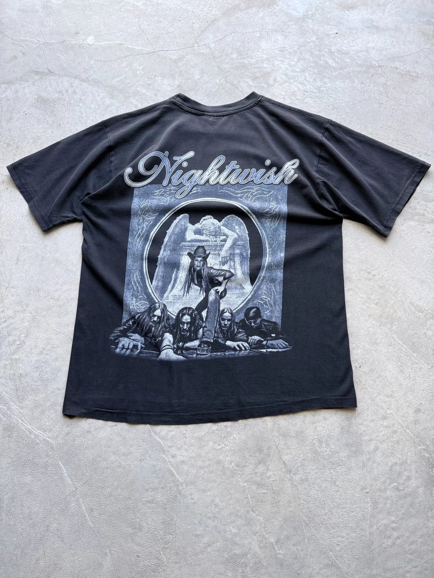 Vintage Vintage 00s Nightwish Once Band Tee Size US L / EU 52-54 / 3 - 6 Thumbnail