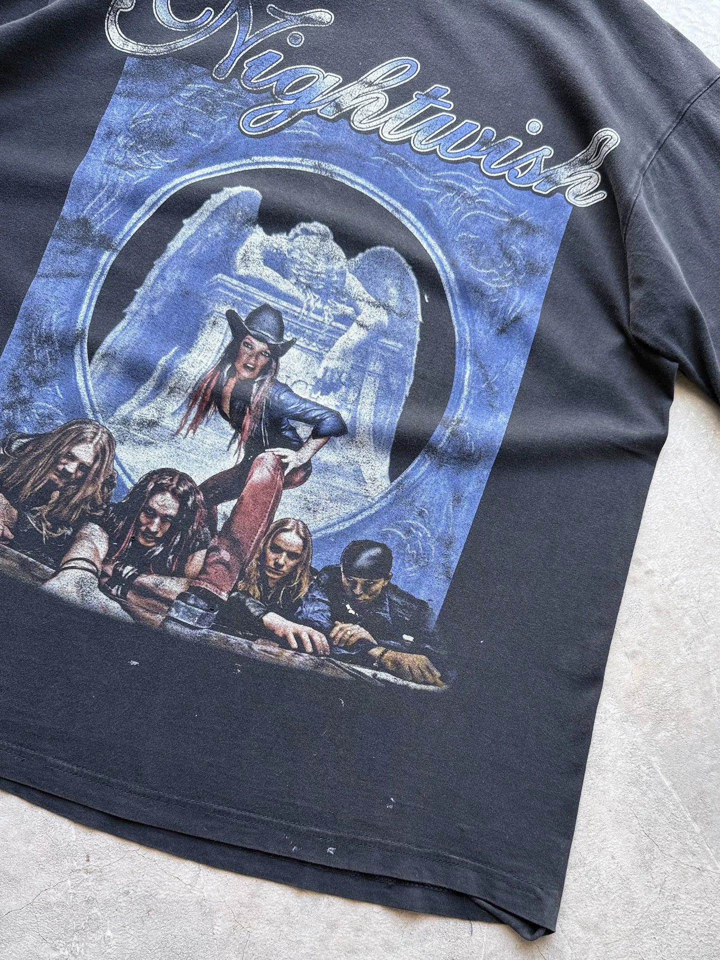 Vintage Vintage 00s Nightwish Once Band Tee Size US L / EU 52-54 / 3 - 3 Thumbnail