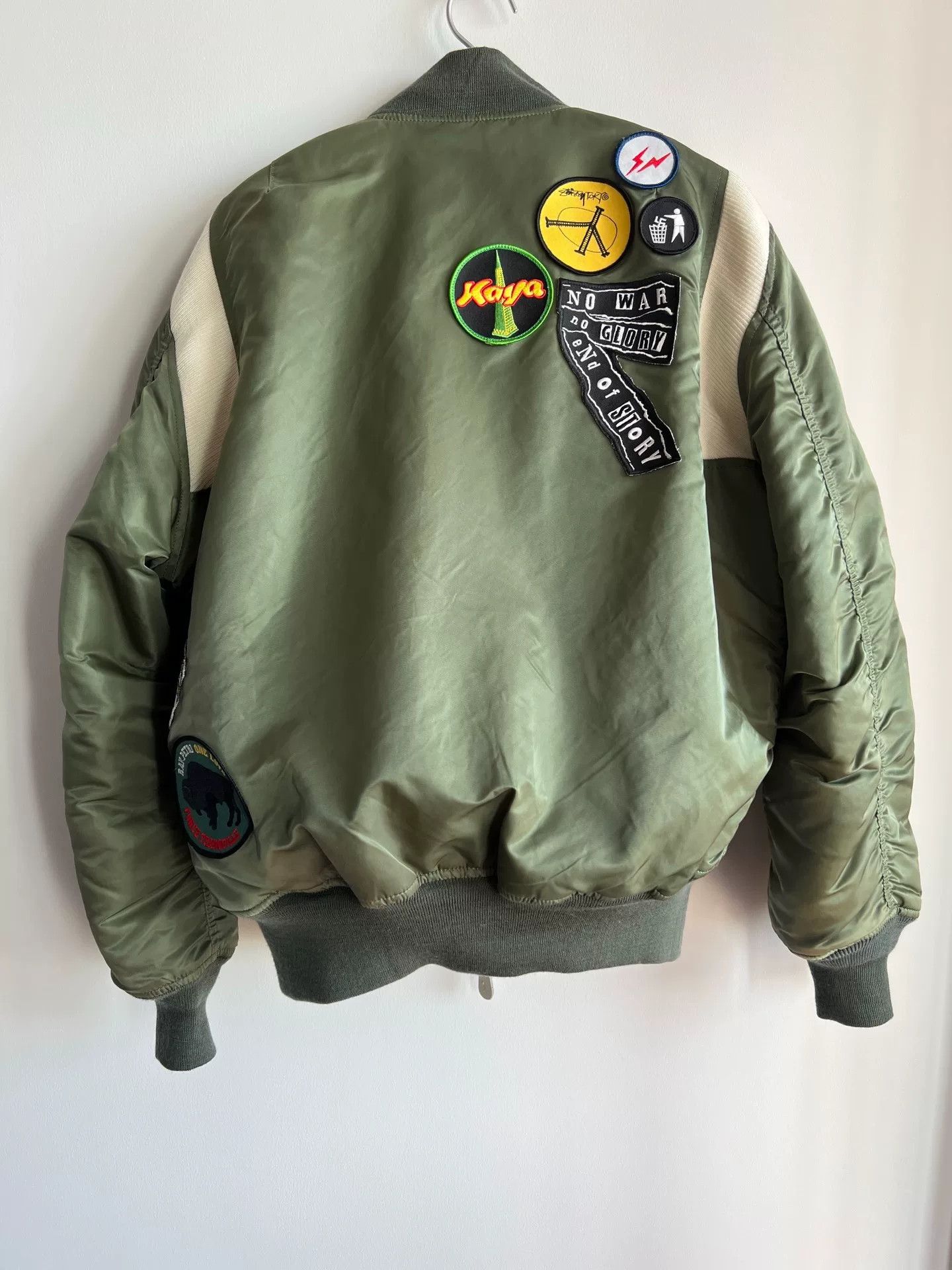 Stussy Stussy 25th Alpha Ma-1 Bomber Jacket Size US L / EU 52-54 / 3 - 3 Thumbnail
