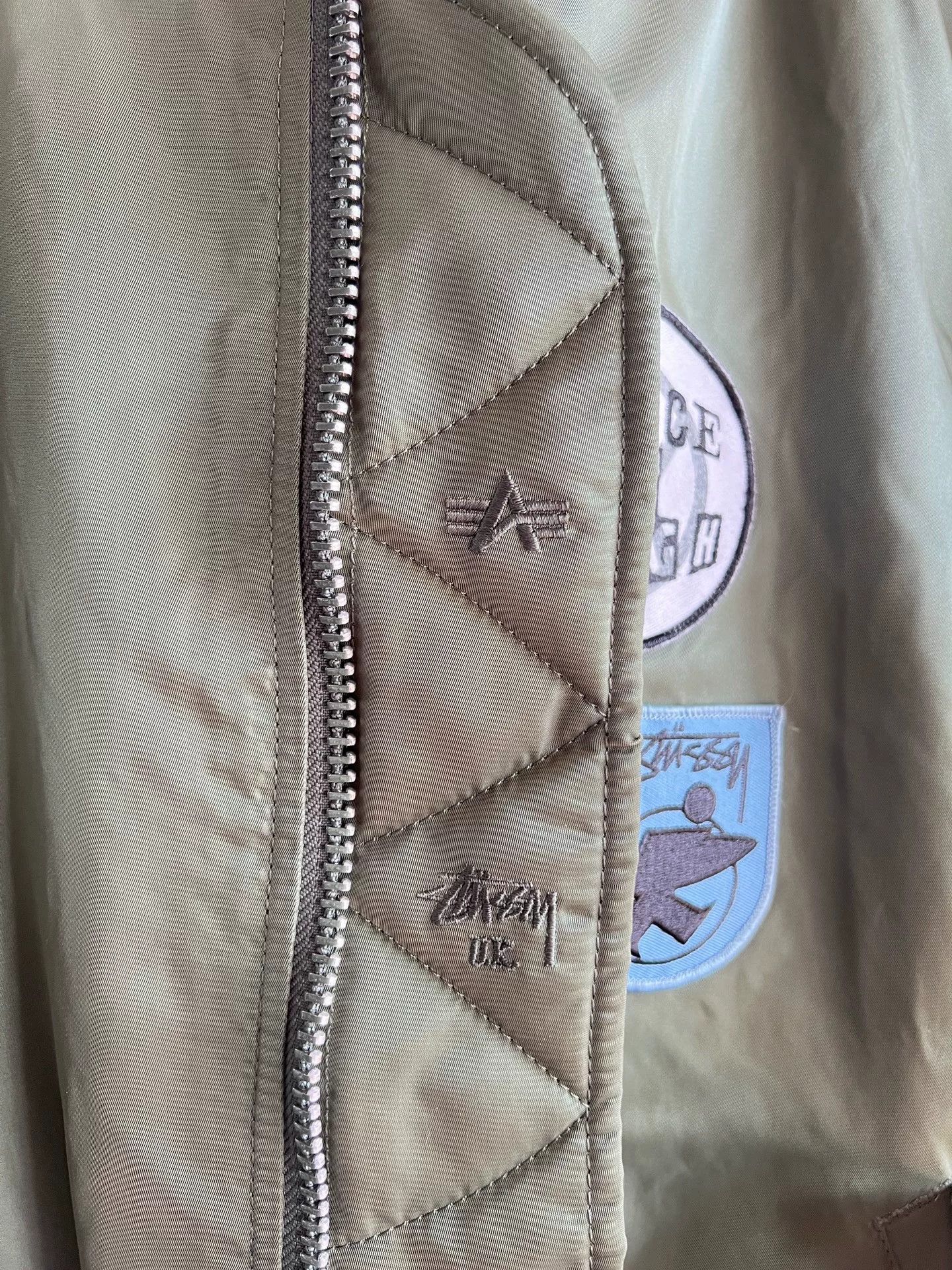 Stussy Stussy 25th Alpha Ma-1 Bomber Jacket Size US L / EU 52-54 / 3 - 7 Thumbnail