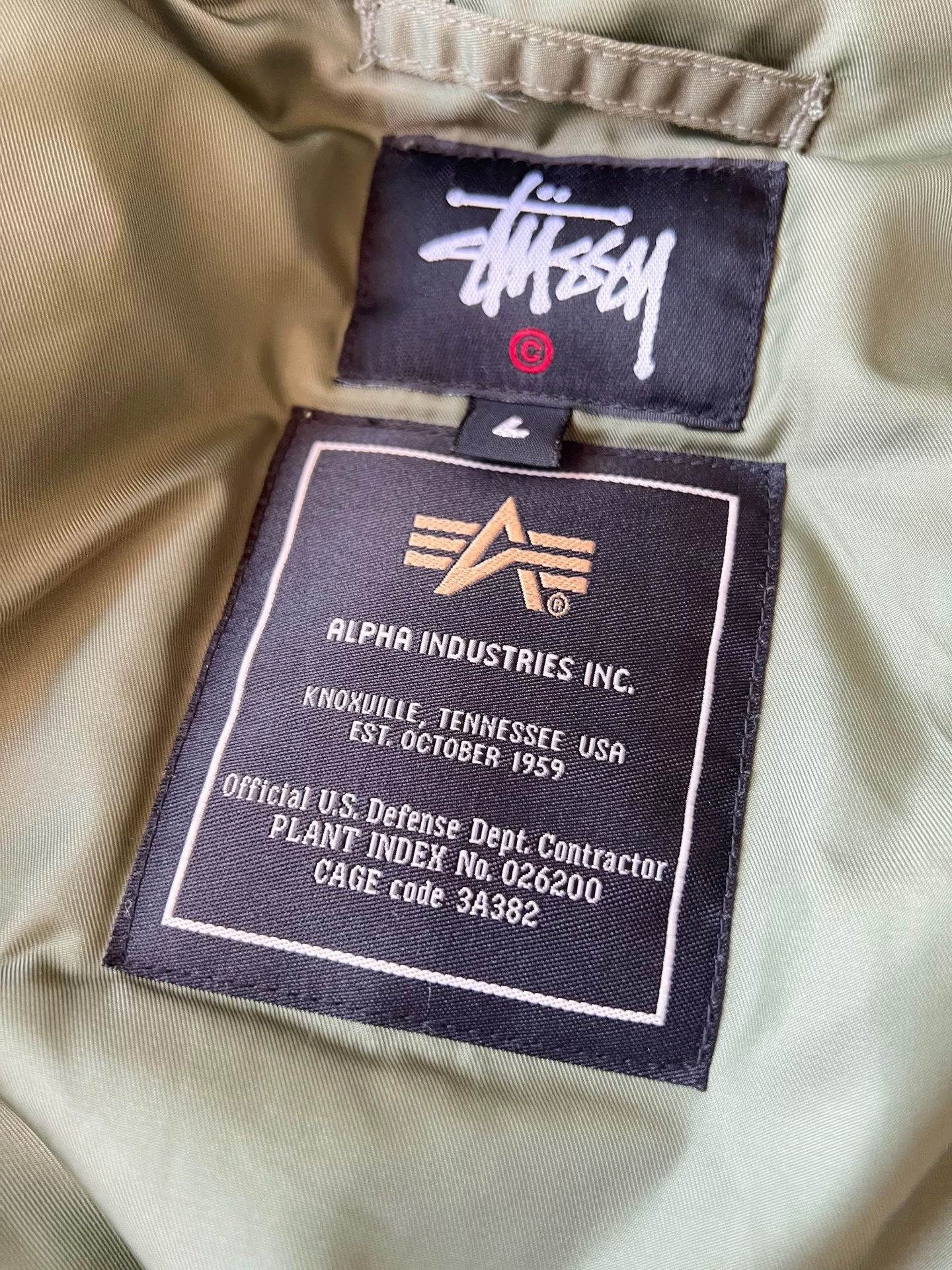 Stussy Stussy 25th Alpha Ma-1 Bomber Jacket Size US L / EU 52-54 / 3 - 9 Thumbnail