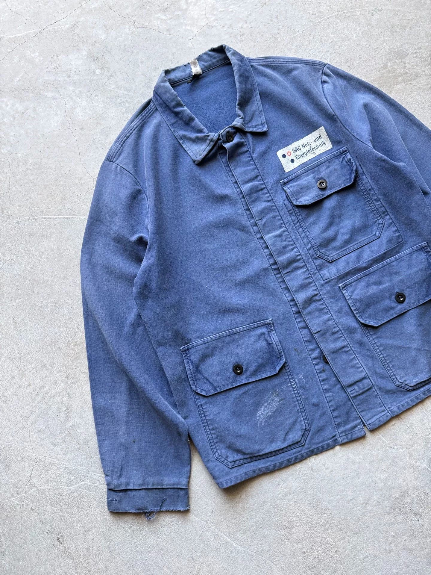 Vintage Vintage French Work Jacket Size US L / EU 52-54 / 3 - 2 Thumbnail