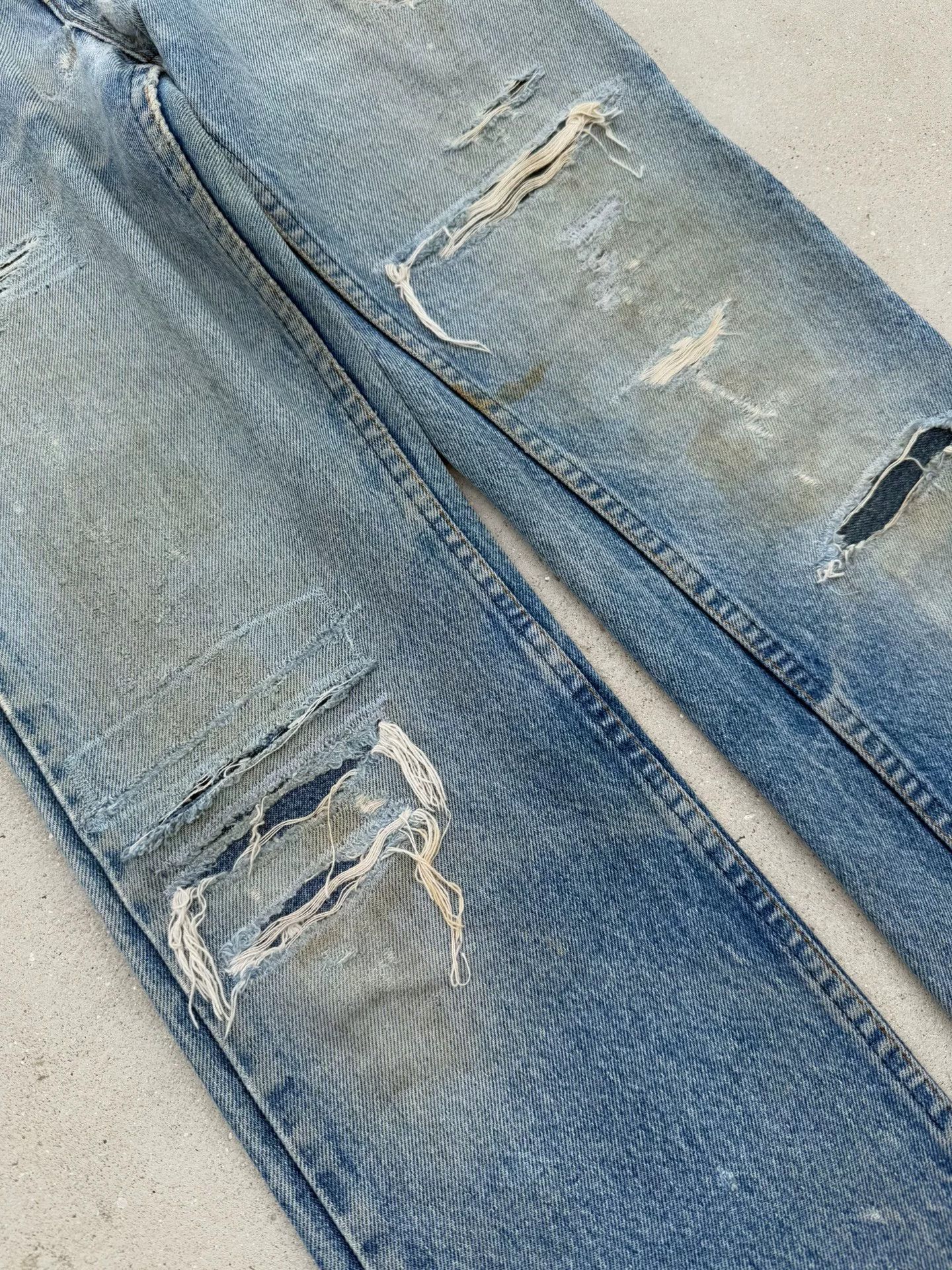 Vintage Vintage 70s Levis 517 Flared Jeans Size US 30 / EU 46 - 4 Thumbnail