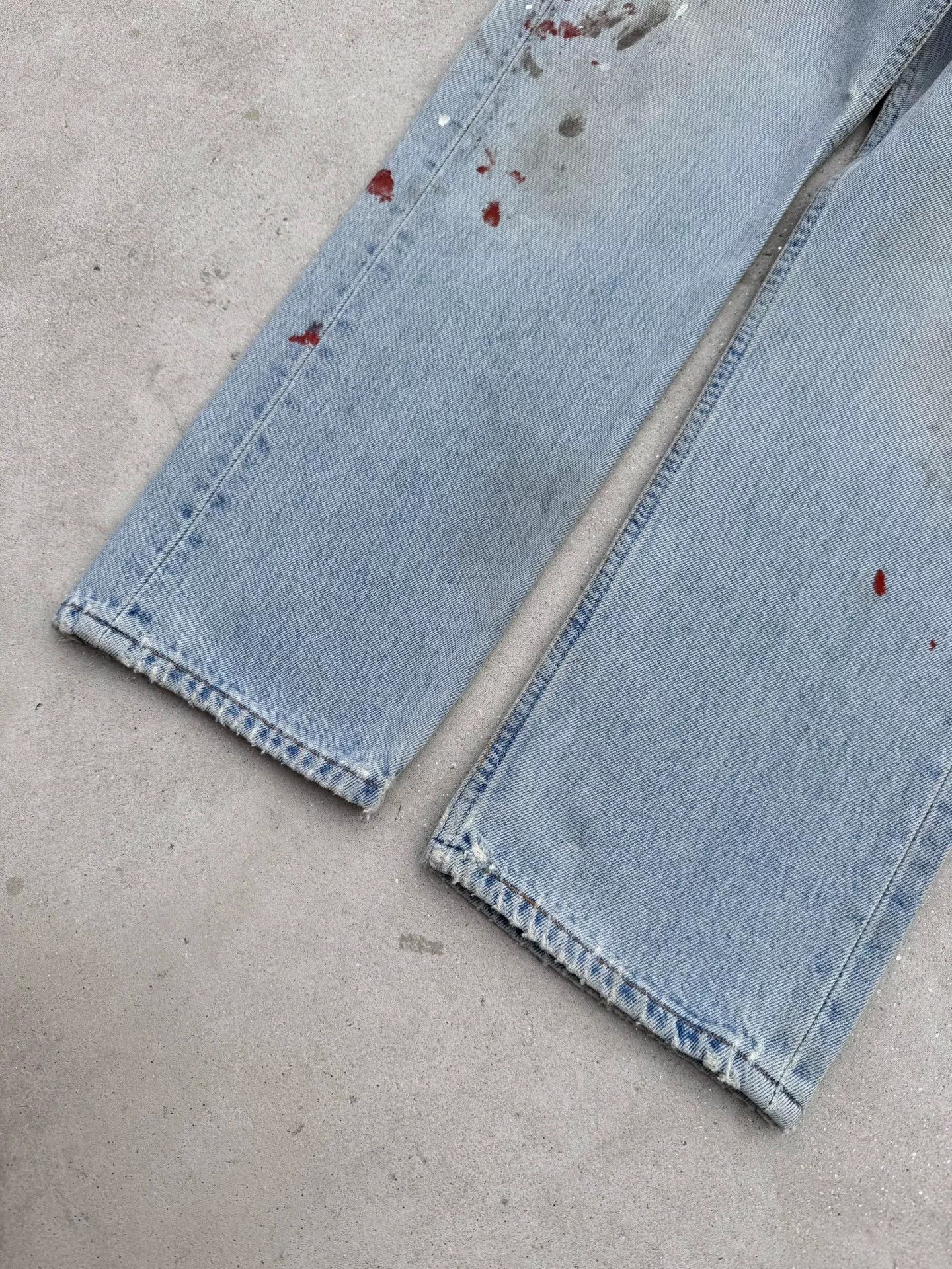 Vintage Vintage 00s Levi's 501 Straight Jeans Size 32" / US 10 / IT 46 - 3 Thumbnail
