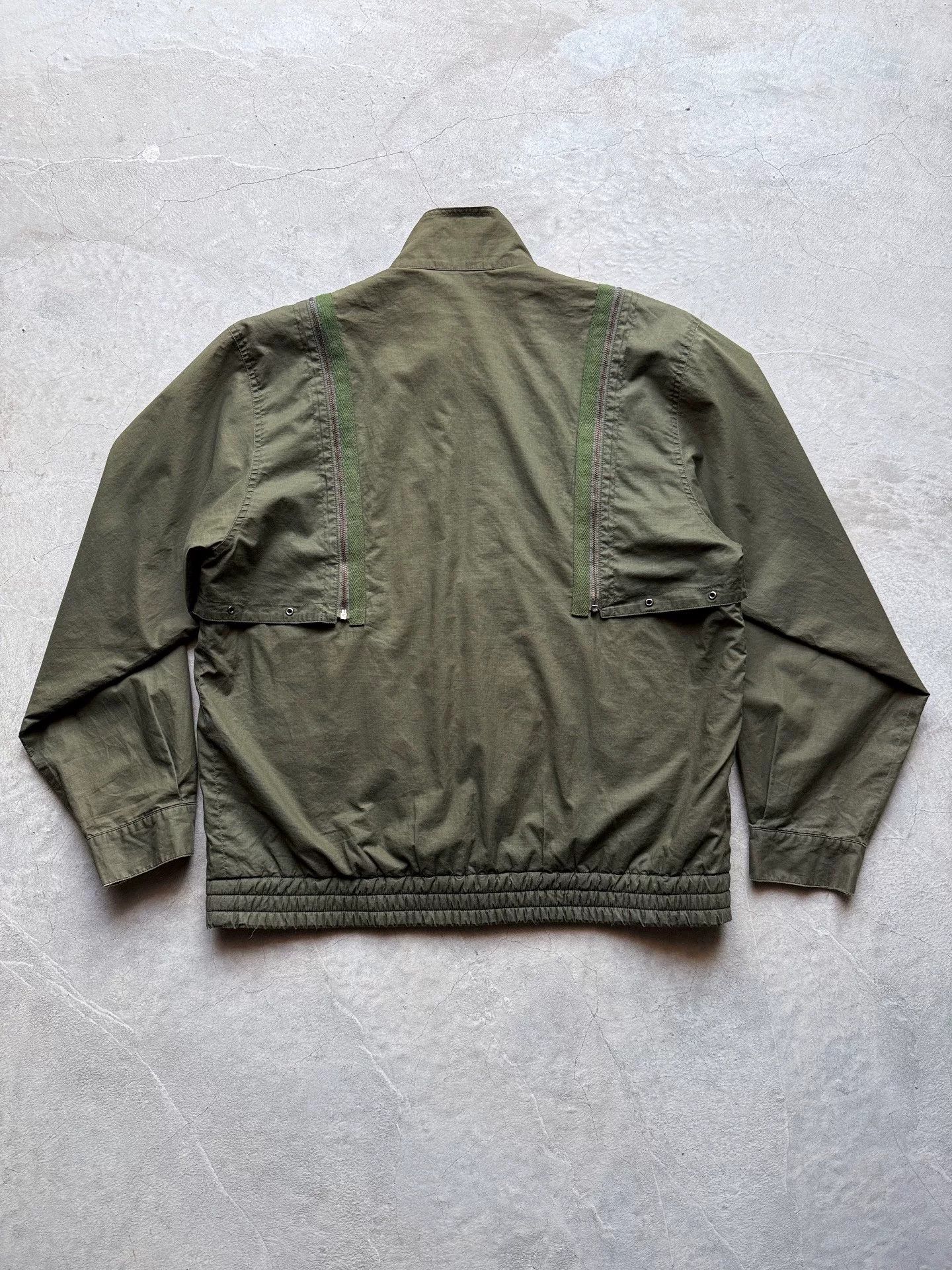 Vintage Vintage 90s Deconstructed Military Jacket Size US L / EU 52-54 / 3 - 6 Thumbnail