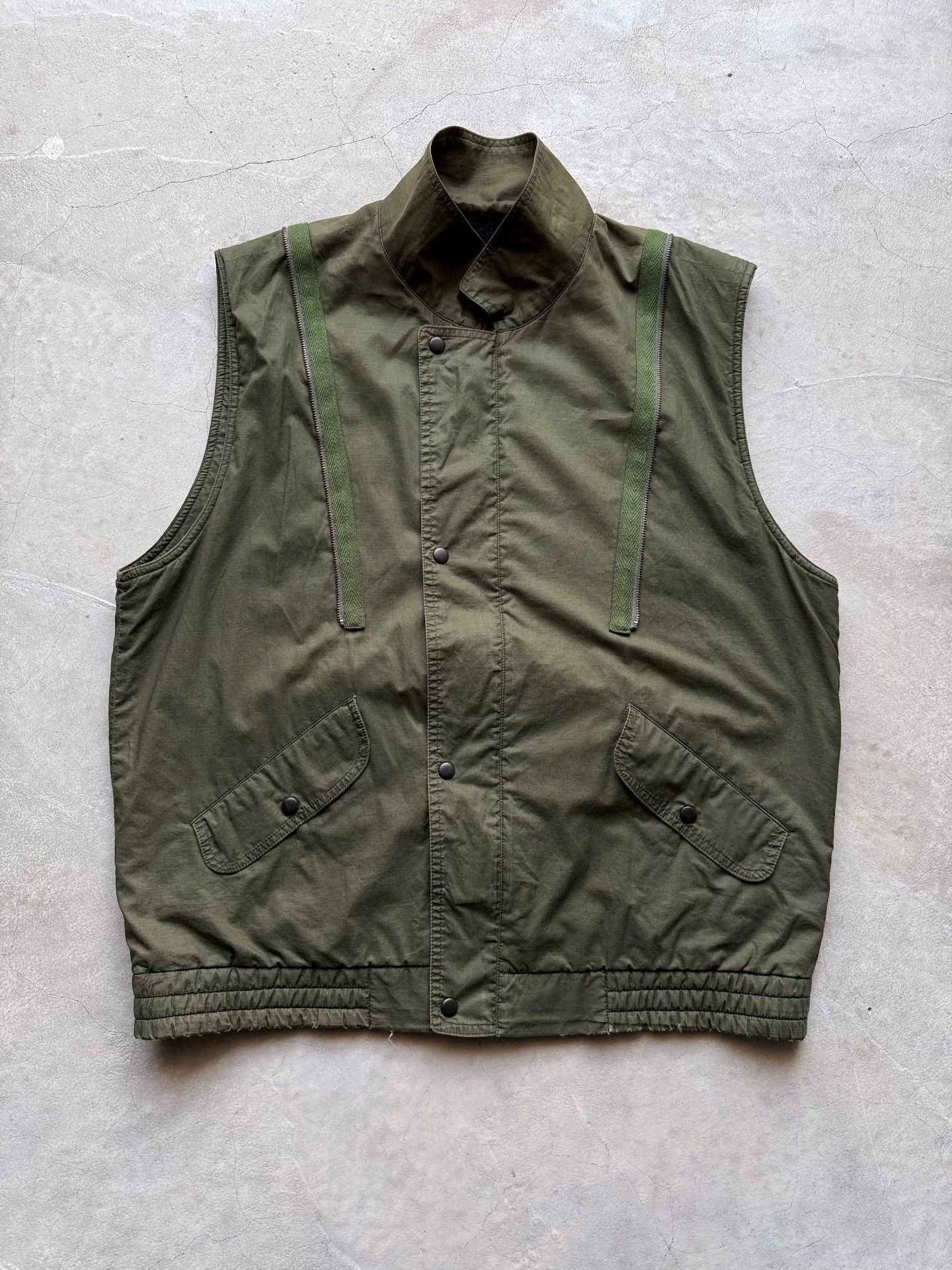 Vintage Vintage 90s Deconstructed Military Jacket Size US L / EU 52-54 / 3 - 4 Thumbnail