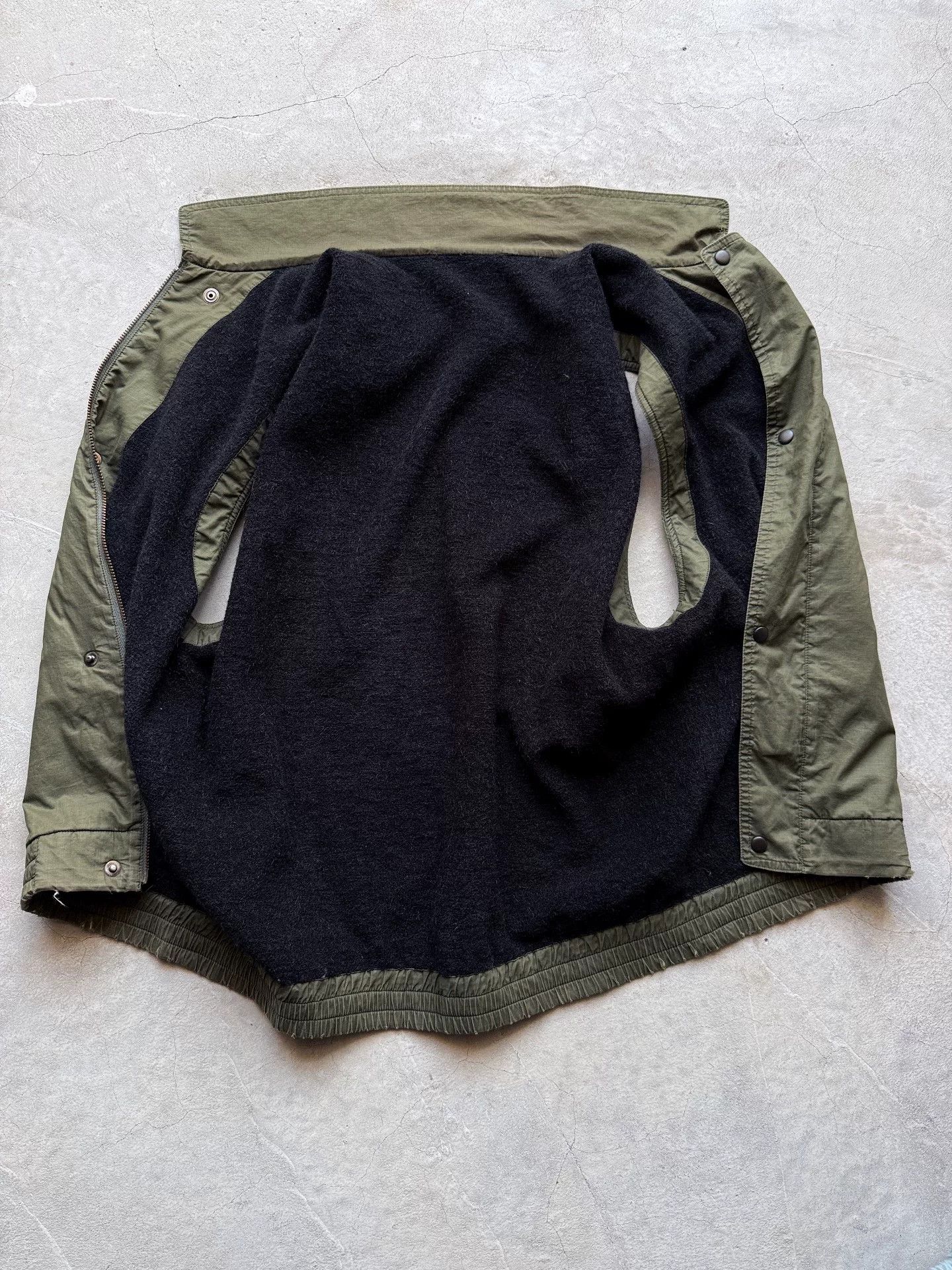 Vintage Vintage 90s Deconstructed Military Jacket Size US L / EU 52-54 / 3 - 5 Thumbnail