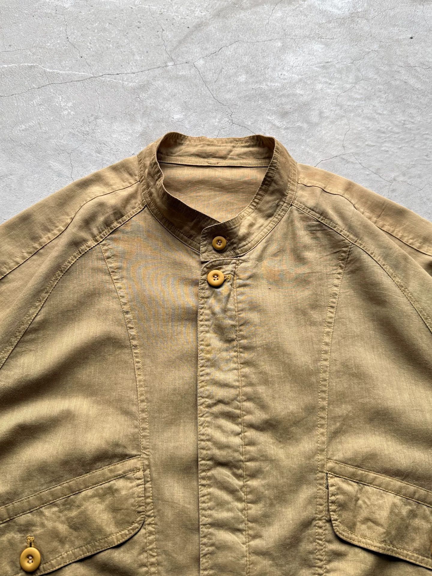Vintage Vintage 90s Cotton-linen Blend Jacket Size US L / EU 52-54 / 3 - 4 Thumbnail