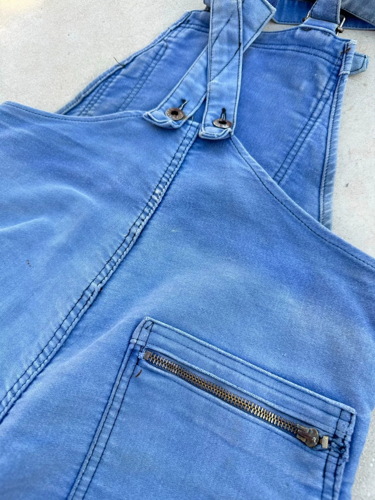 Vintage Vintage 50s French Work Overalls Size US 28 / EU 44 - 8 Thumbnail