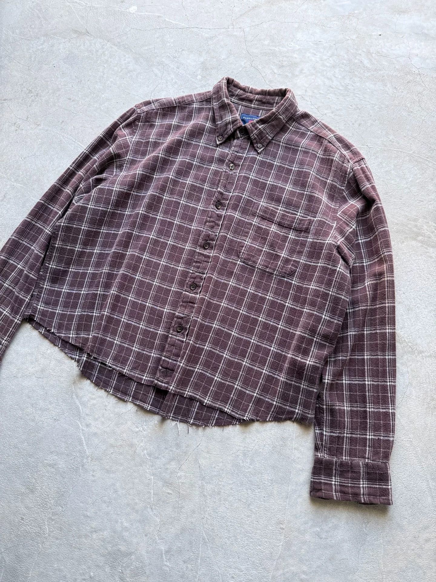 Vintage Vintage 90s Saddlebred Plaid Shirt Size US XL / EU 56 / 4 - 2 Thumbnail