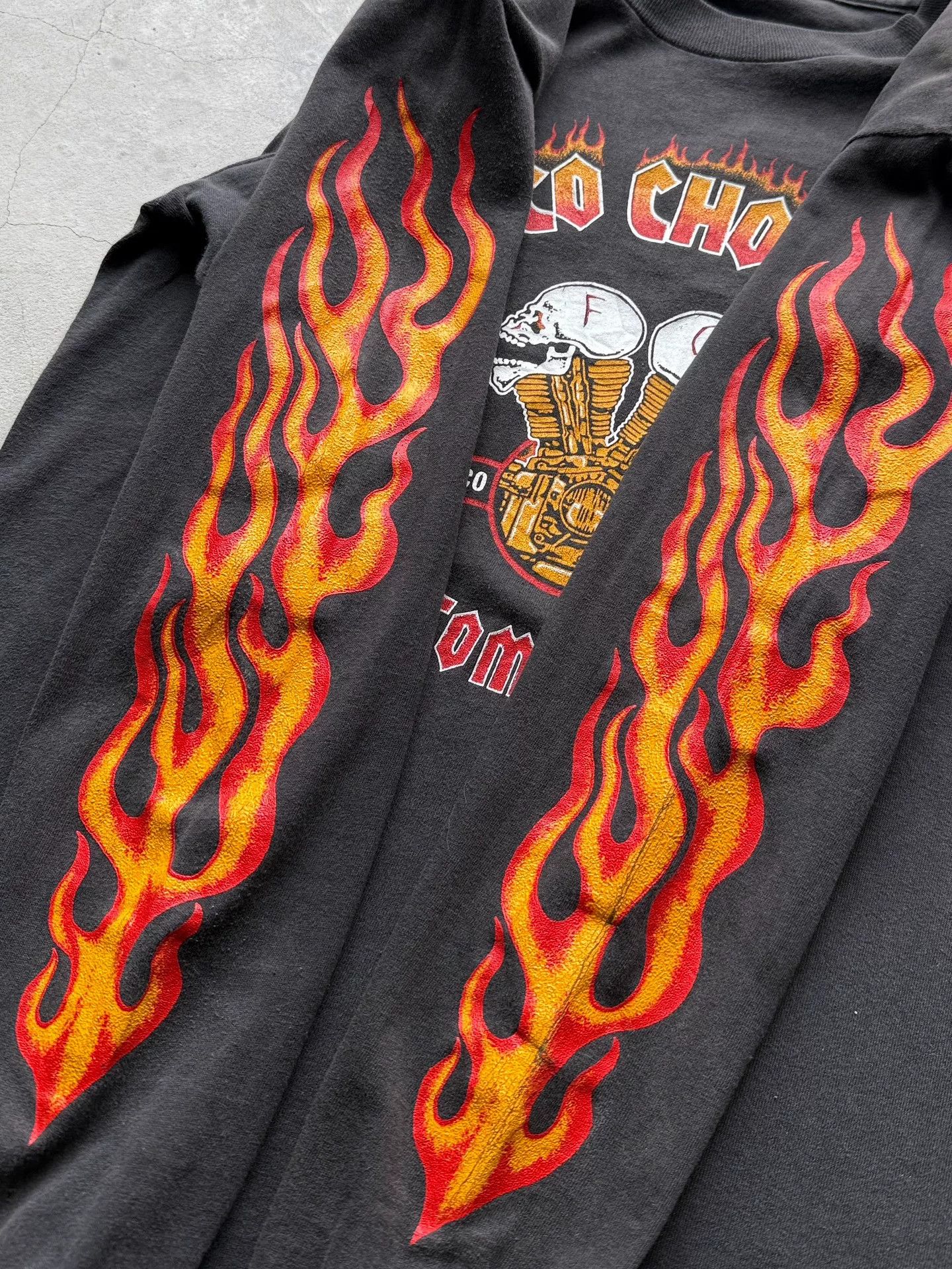 Vintage Vintage 80s Frisco Choppers Long Sleeve Tee Size US M / EU 48-50 / 2 - 5 Thumbnail