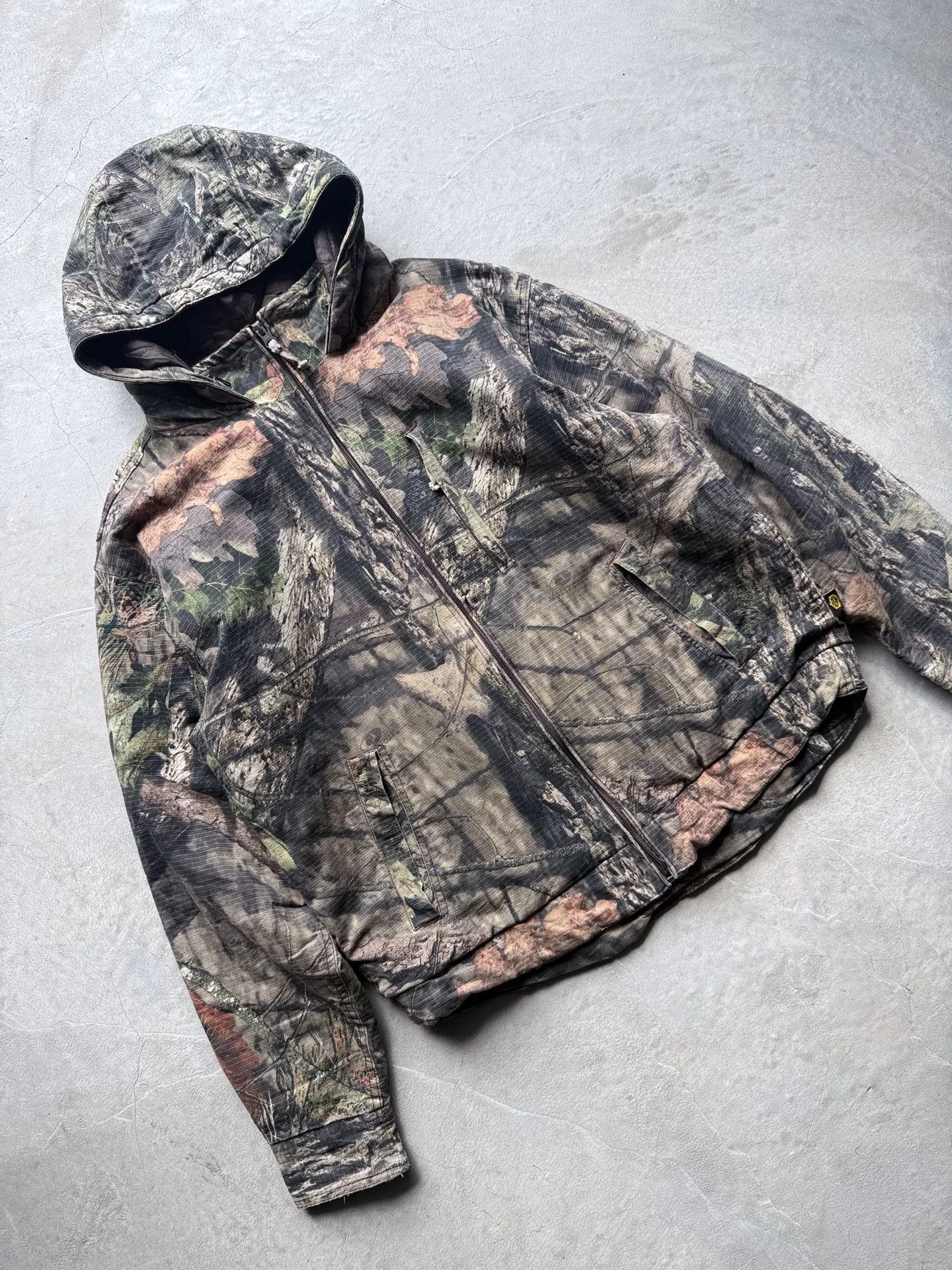 Vintage Vintage 90s Yukon Mossy Oak Camo Jacket Size US L / EU 52-54 / 3 - 3 Thumbnail