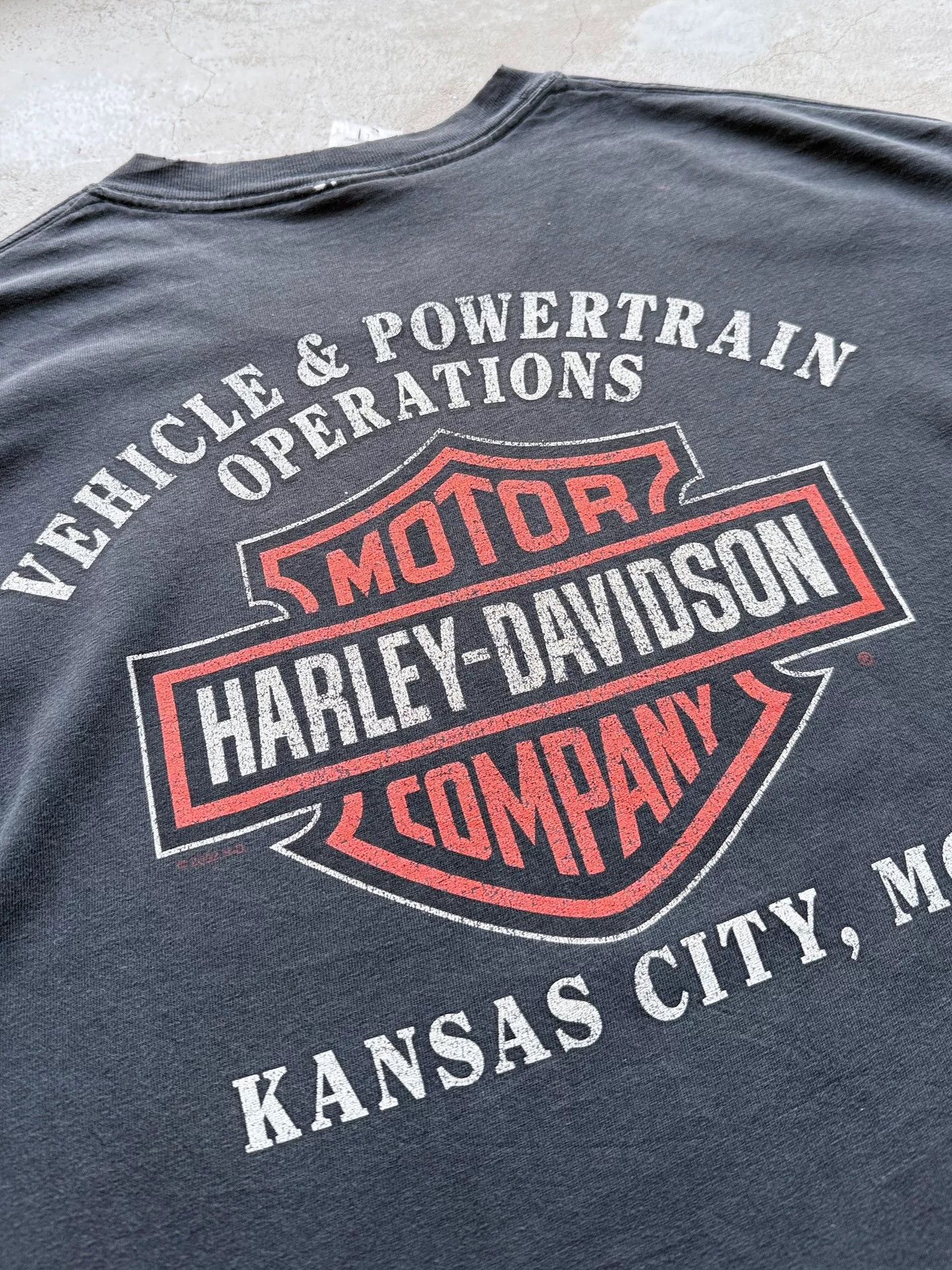 Vintage Vintage 2002 Harley Davidson Kansas Choppers Tee Size US L / EU 52-54 / 3 - 7 Thumbnail