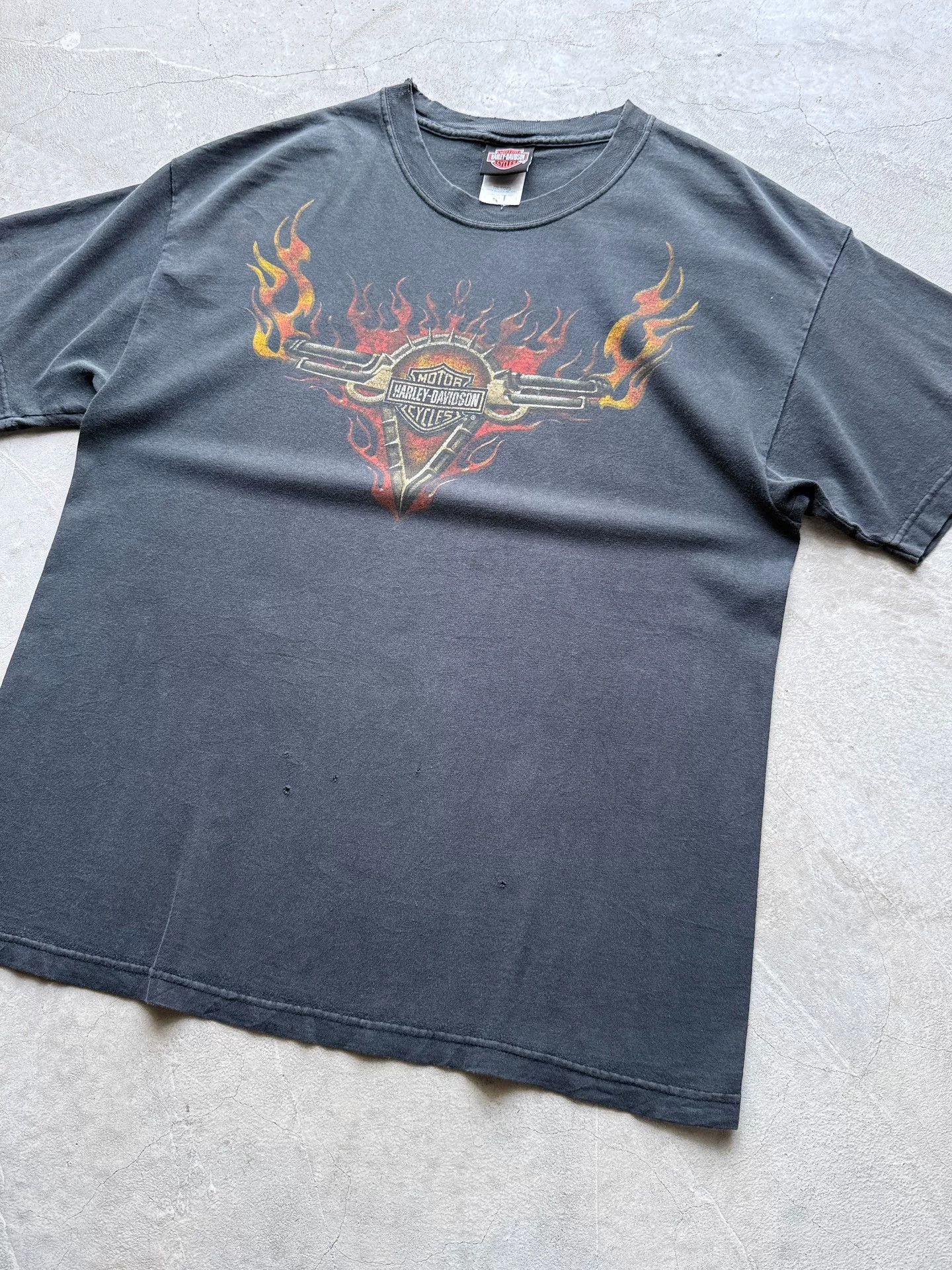 Vintage Vintage 2002 Harley Davidson Kansas Choppers Tee Size US L / EU 52-54 / 3 - 2 Thumbnail