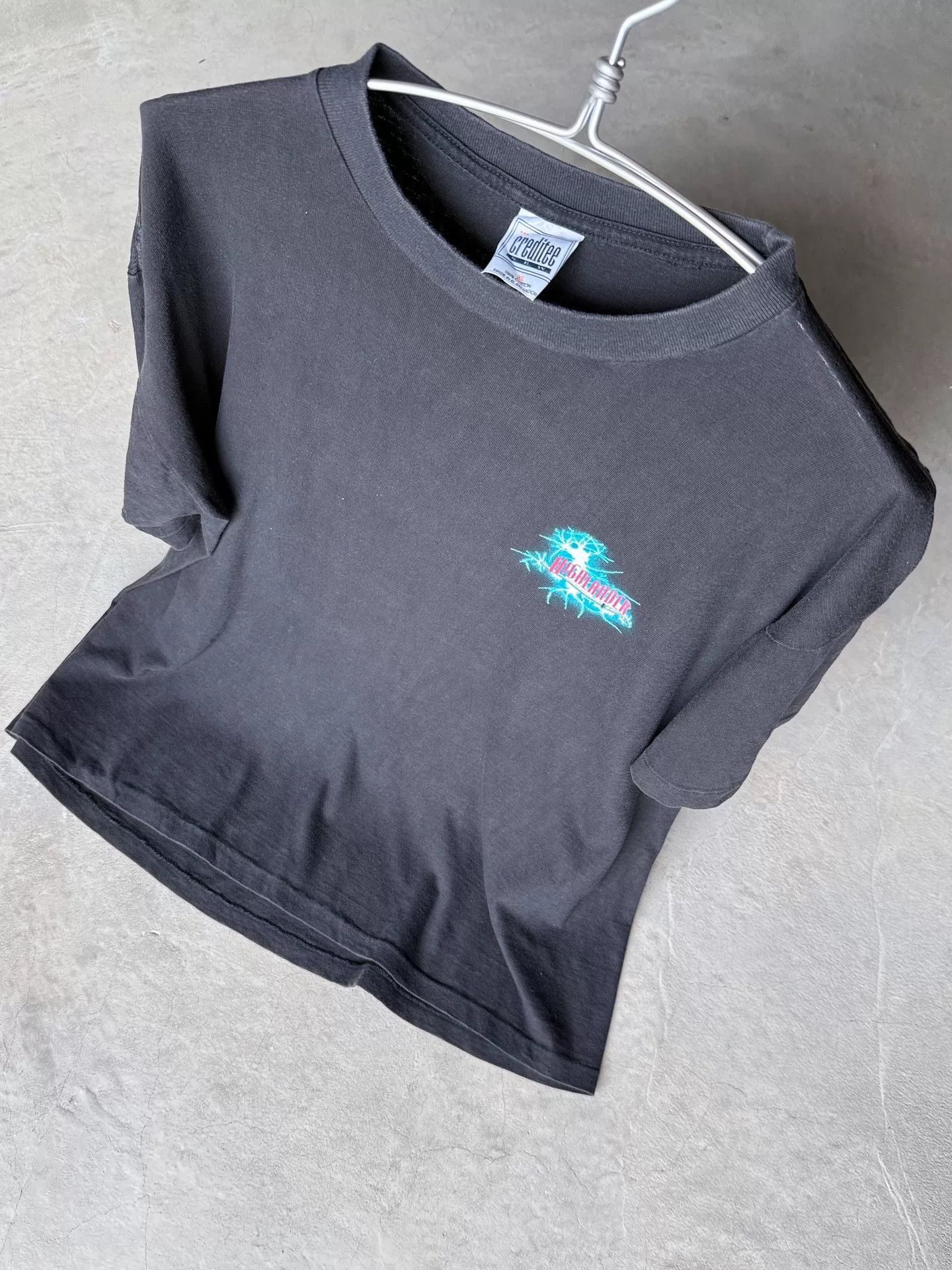 Vintage Vintage 90s Highlander Movie Tee Size US XL / EU 56 / 4 - 7 Thumbnail