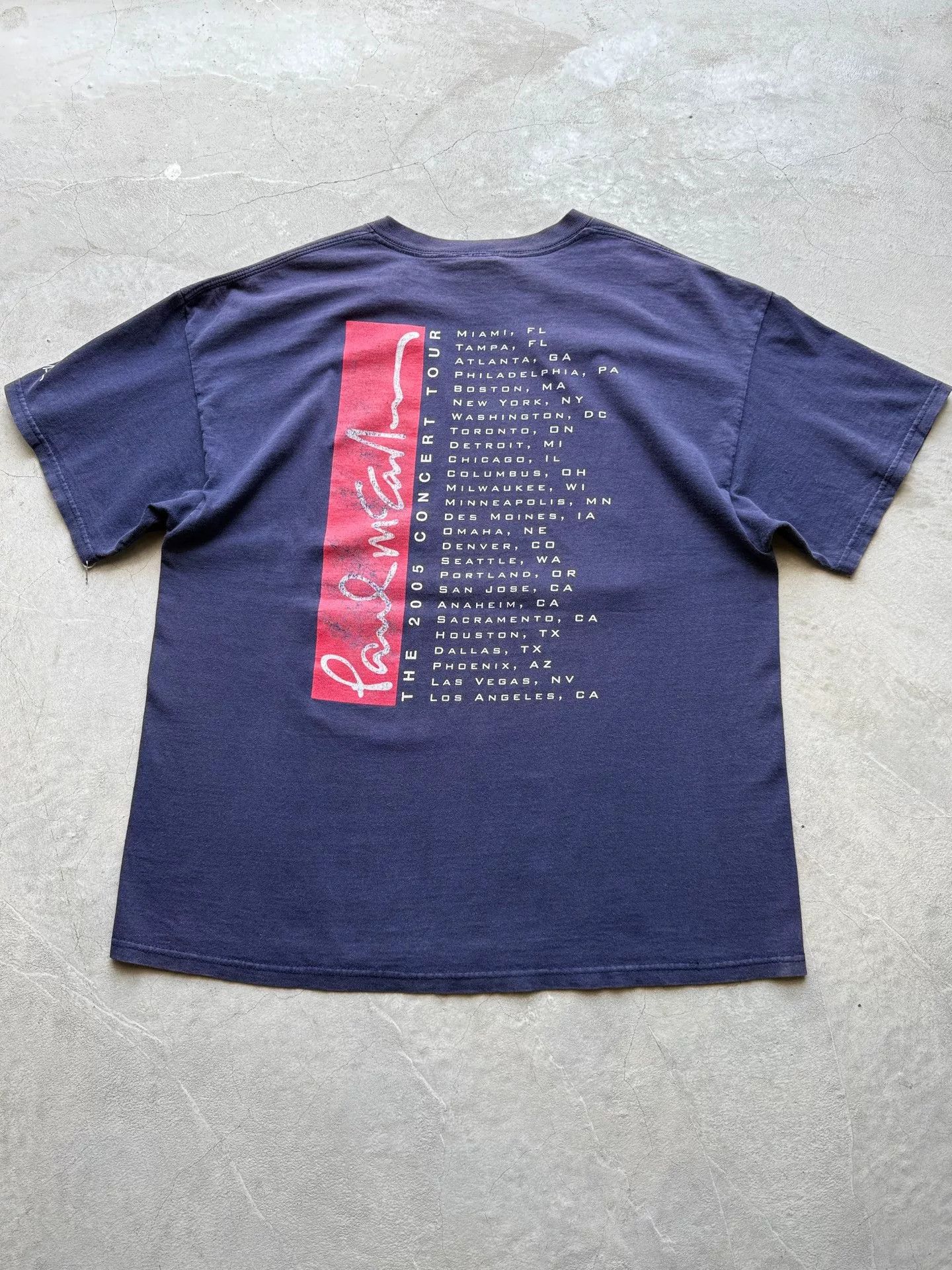 Vintage Vintage 00s Paul McCartney Band Tee Size US XL / EU 56 / 4 - 5 Thumbnail