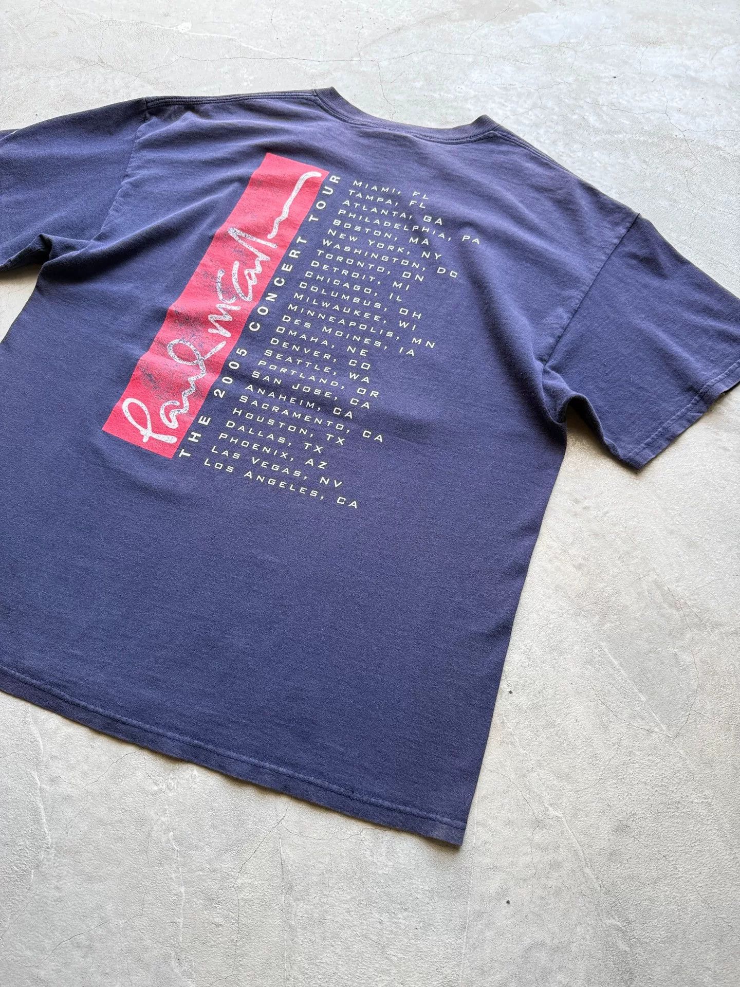 Vintage Vintage 00s Paul McCartney Band Tee Size US XL / EU 56 / 4 - 6 Thumbnail