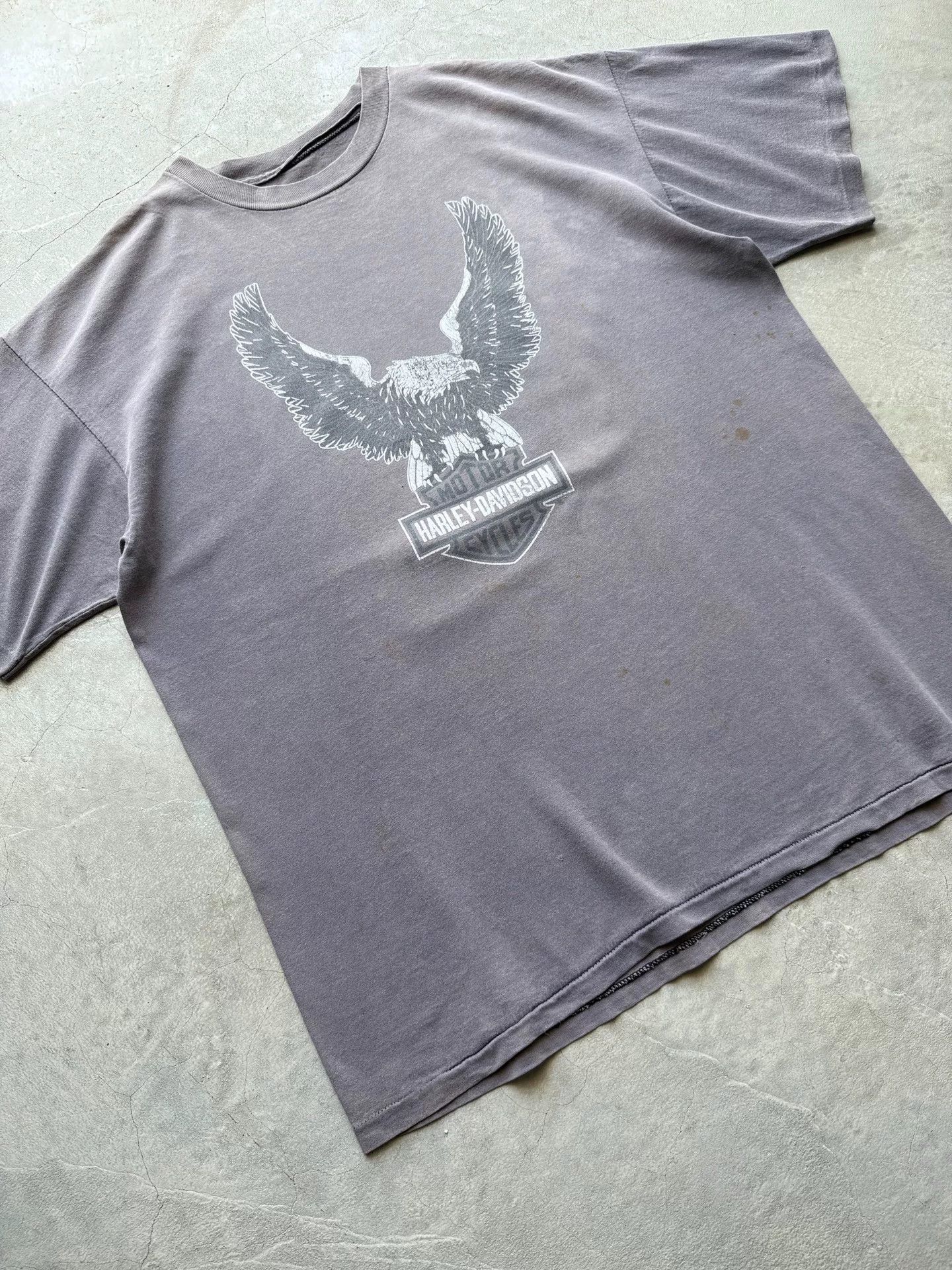 Vintage Vintage 90s Harley Davidson Choppers Tee Size US XL / EU 56 / 4 - 2 Thumbnail