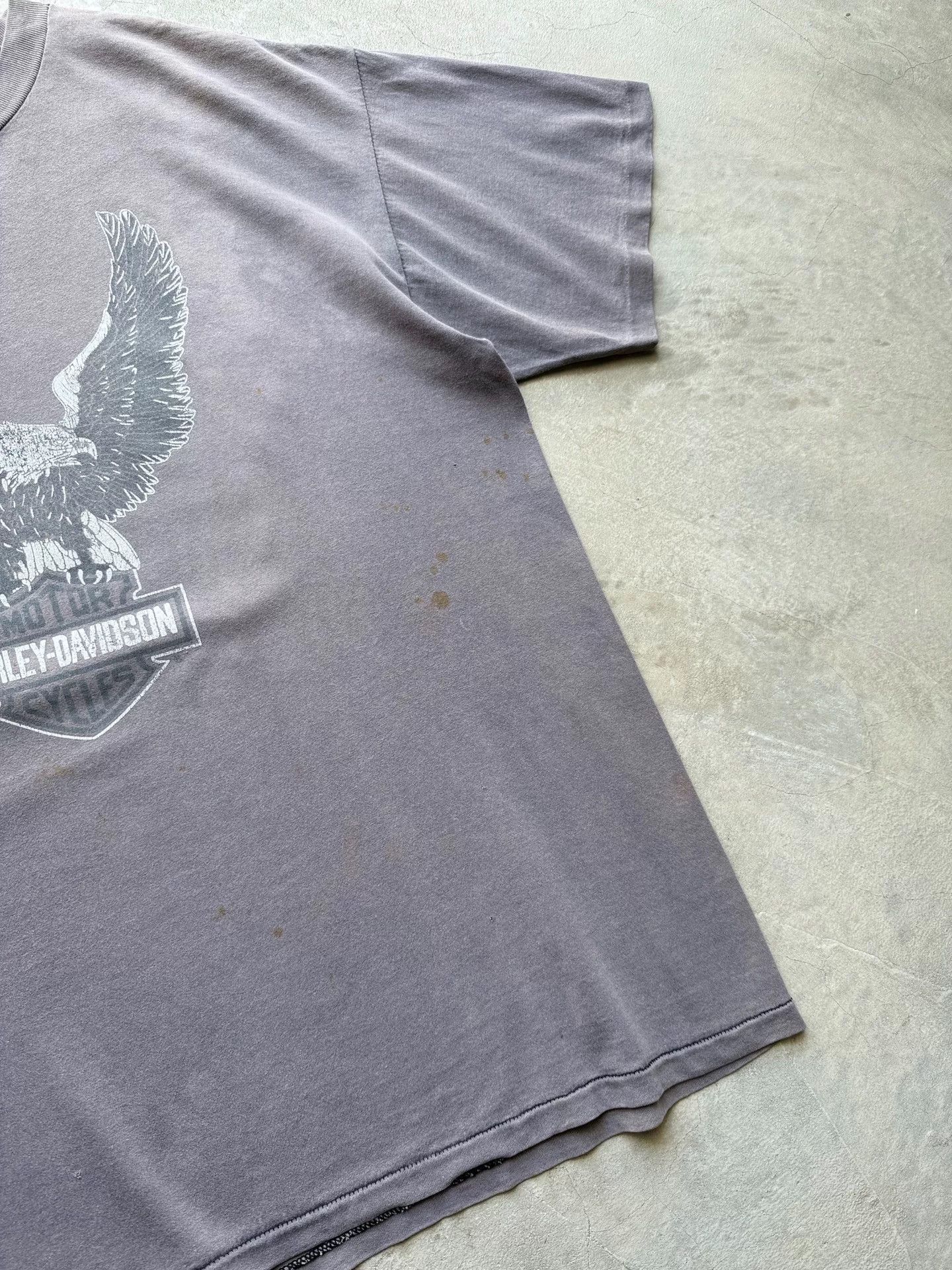 Vintage Vintage 90s Harley Davidson Choppers Tee Size US XL / EU 56 / 4 - 4 Thumbnail