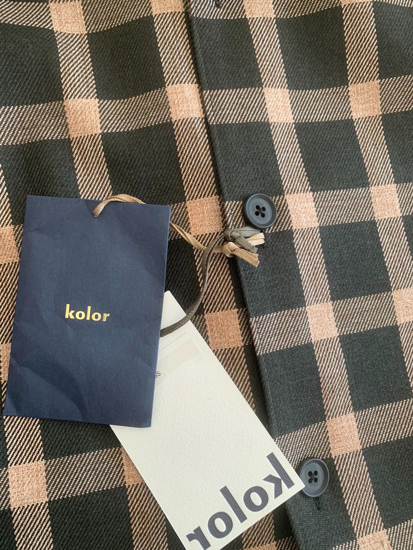 Kolor KOLOR 24AW Polyester Plaid Casual Shirt Size US L / EU 52-54 / 3 - 3 Thumbnail