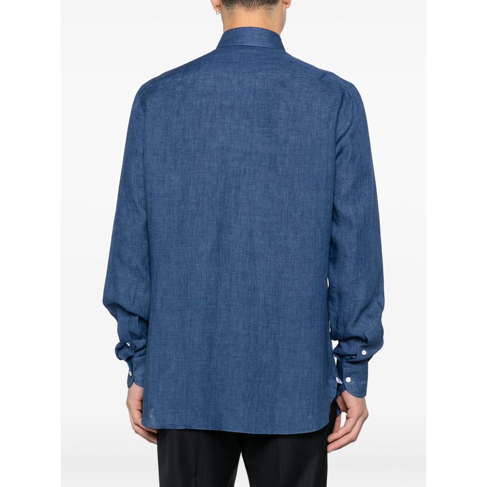 Isaia Isaia BLUE Shirts Size US L / EU 52-54 / 3 - 2 Thumbnail