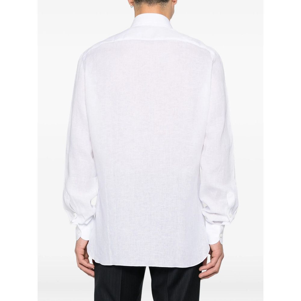 Isaia Isaia WHITE Shirts Size US XXL / EU 58 / 5 - 5 Thumbnail