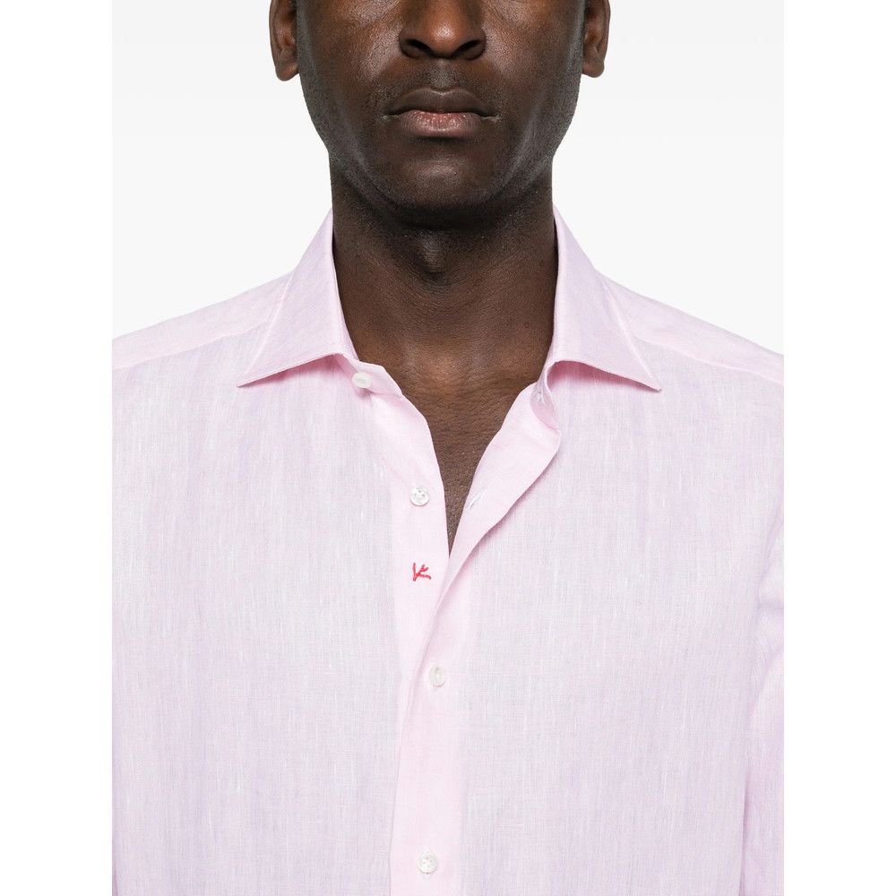 Isaia Isaia PINK Shirts Size US L / EU 52-54 / 3 - 3 Thumbnail