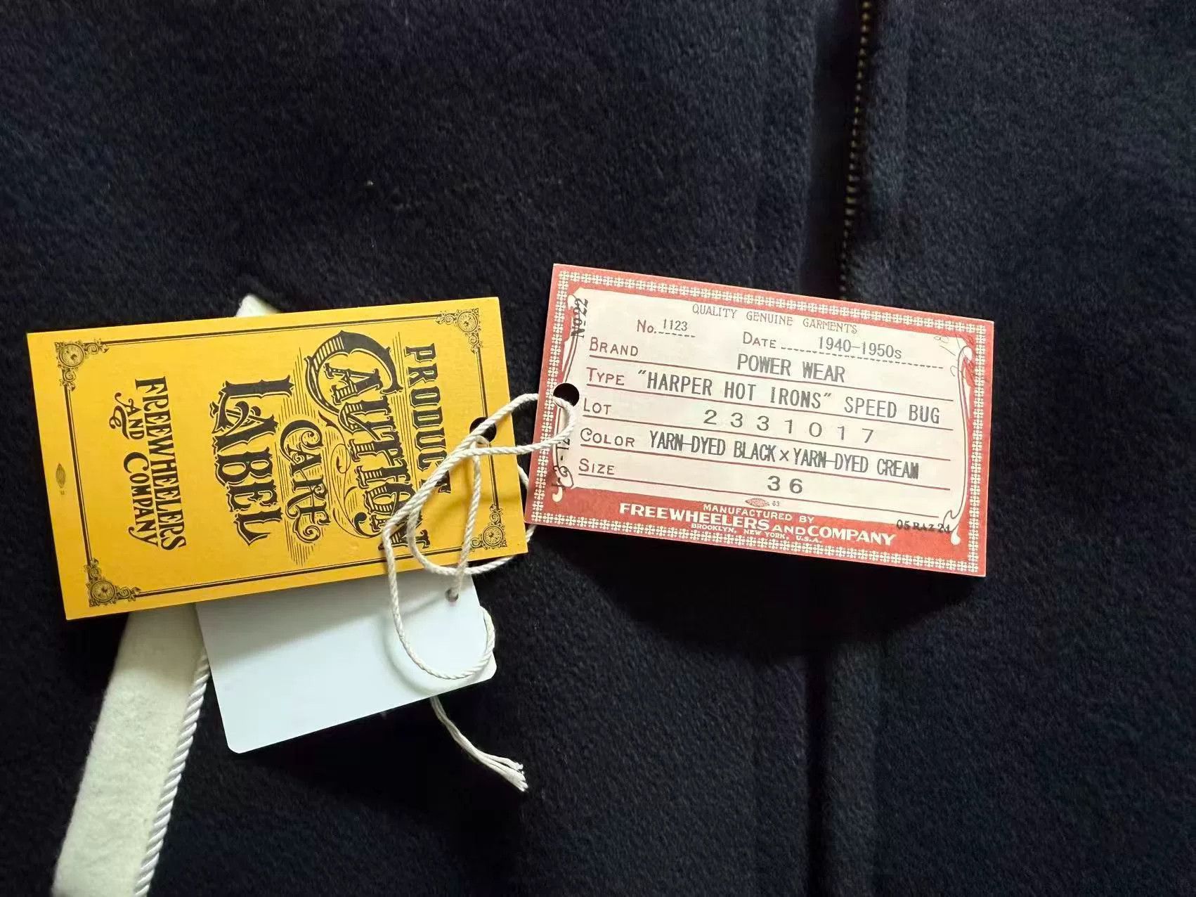 Freewheelers freewheelers HARPER HOT IRONS Wool Jacket Size US S / EU 44-46 / 1 - 6 Thumbnail