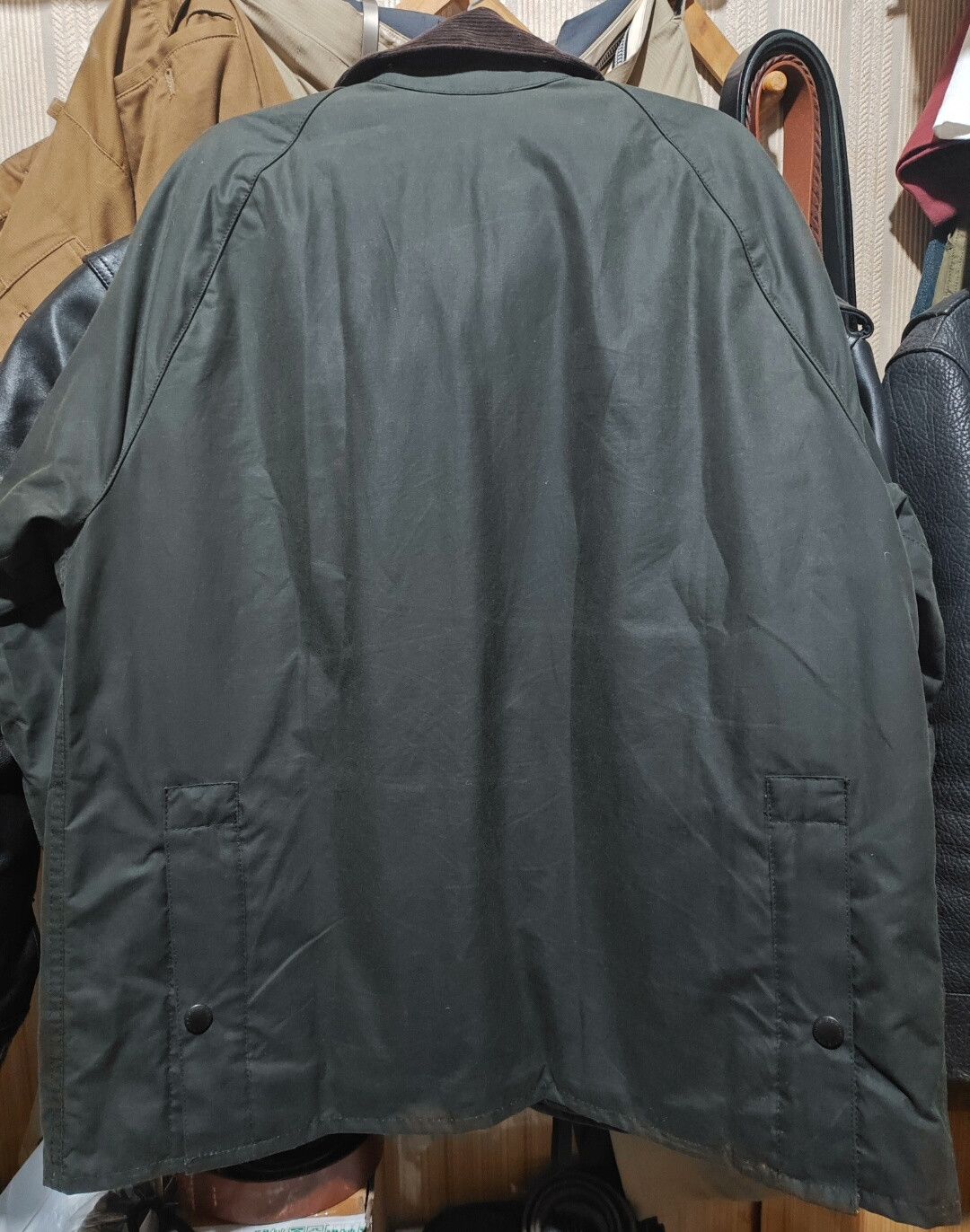 Barbour Barbour Bedale Waxed Jacket Size US XXS / EU 40 - 2 Thumbnail