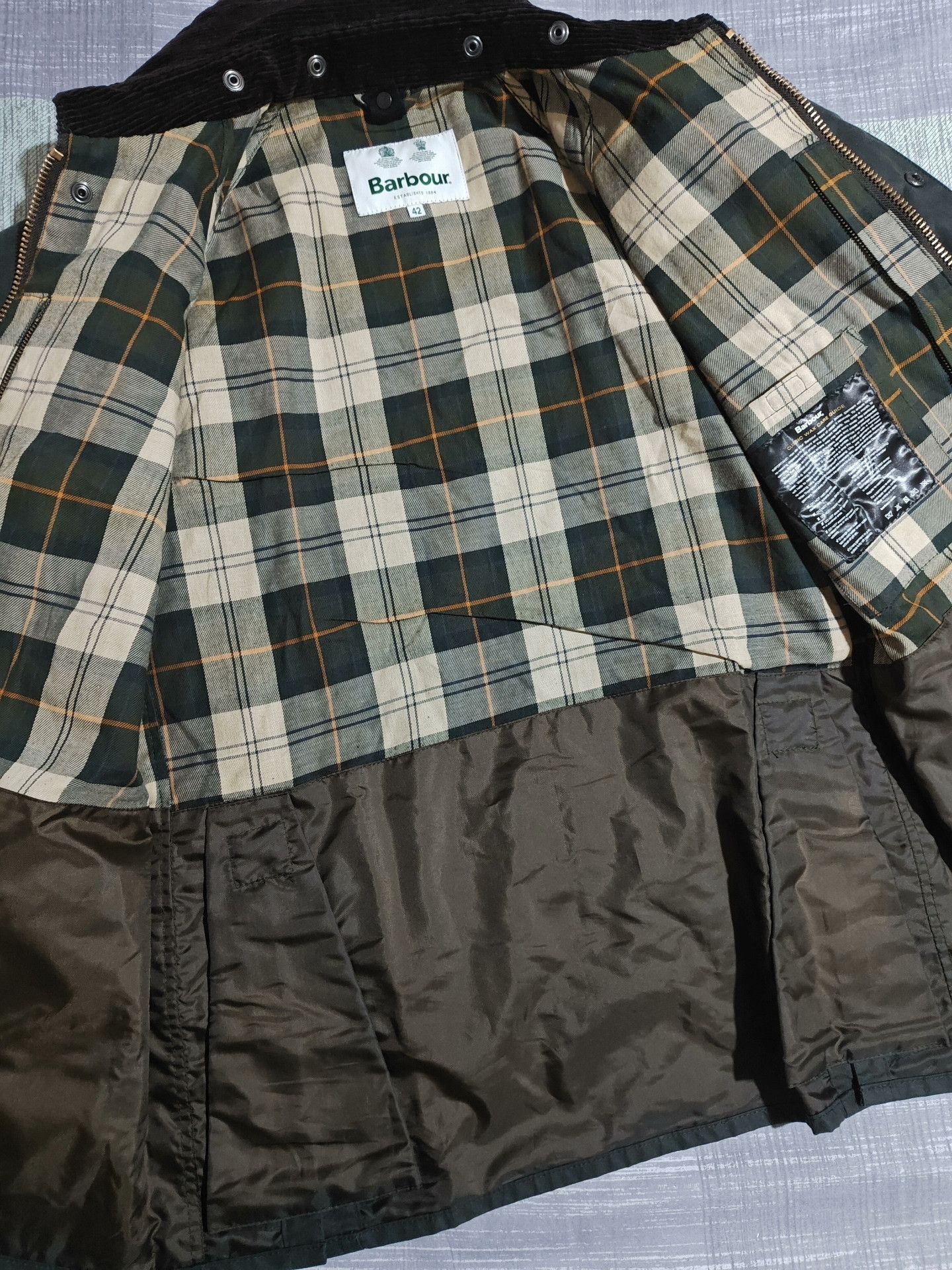 Barbour Barbour Bedale SL Slim Waxed Jacket Size US XS / EU 42 / 0 - 3 Thumbnail