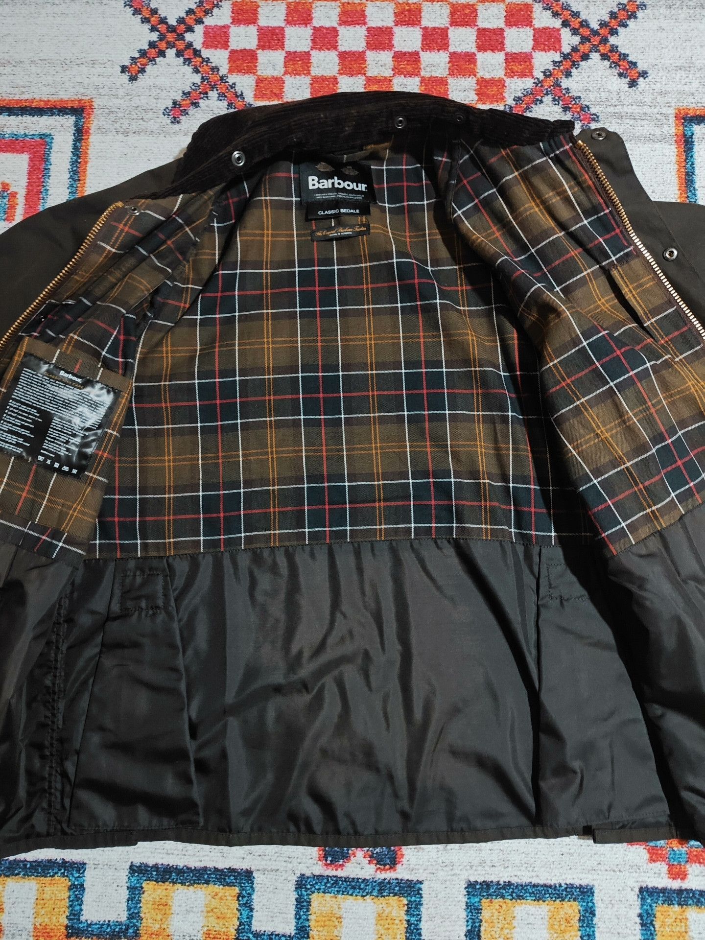 Barbour Barbour Classic Bedale Wax Jacket Size US XXS / EU 40 - 3 Thumbnail