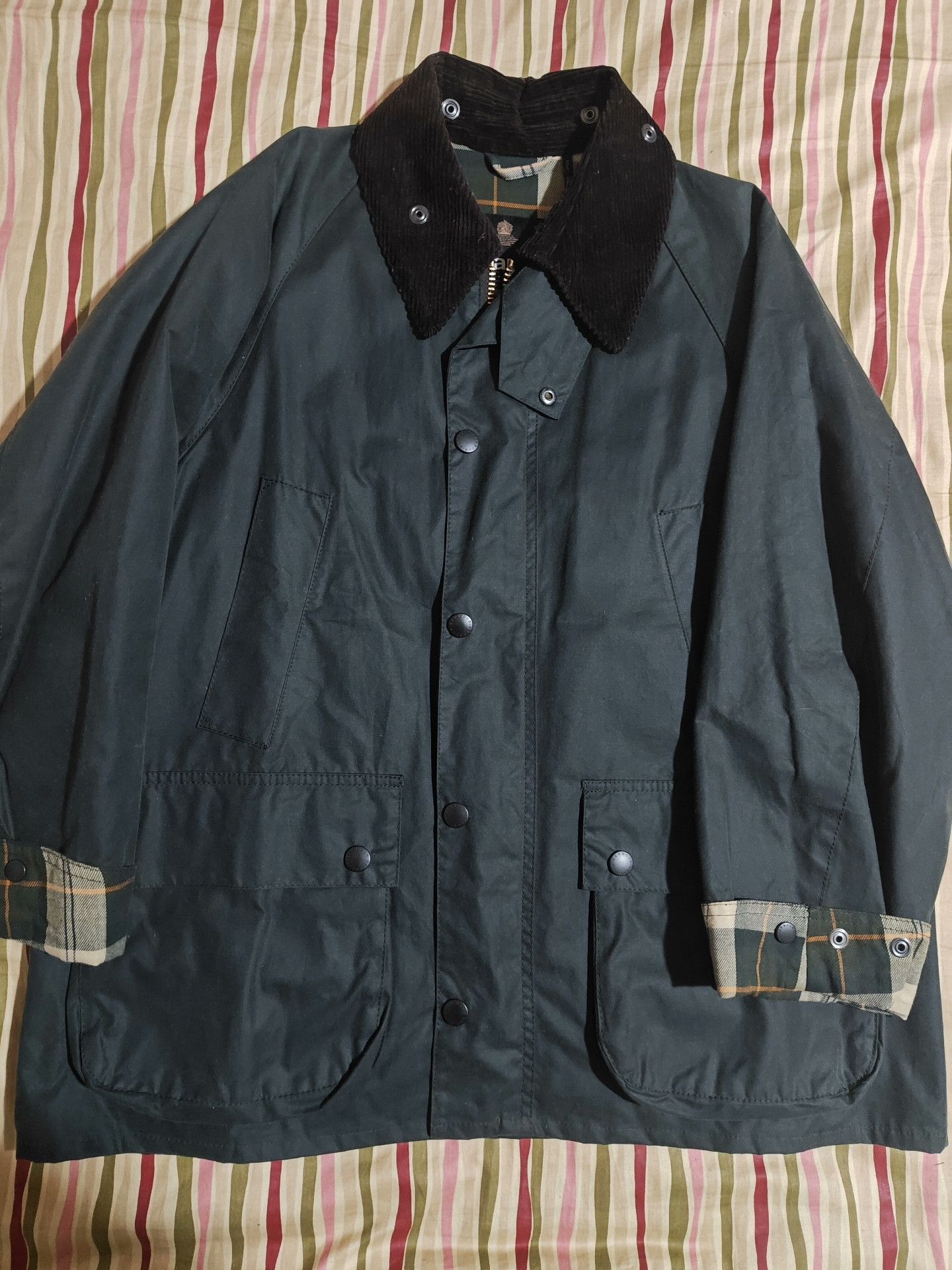 Barbour Barbour OS Bedale Waxed Jacket Size US M / EU 48-50 / 2 - 2 Thumbnail