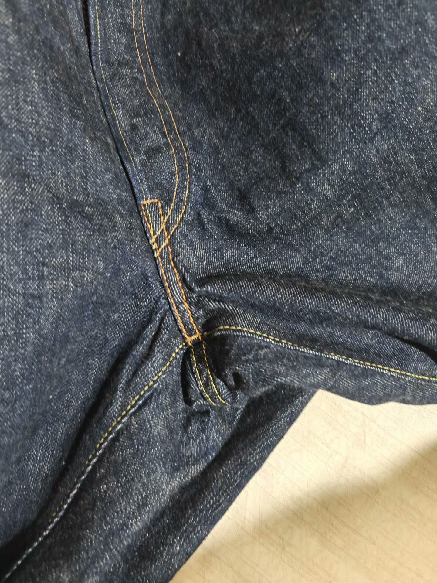 Full Count & Co. FULL COUNT 1110 Mid-High Waist Relaxed Taper Jeans Size US 30 / EU 46 - 4 Thumbnail