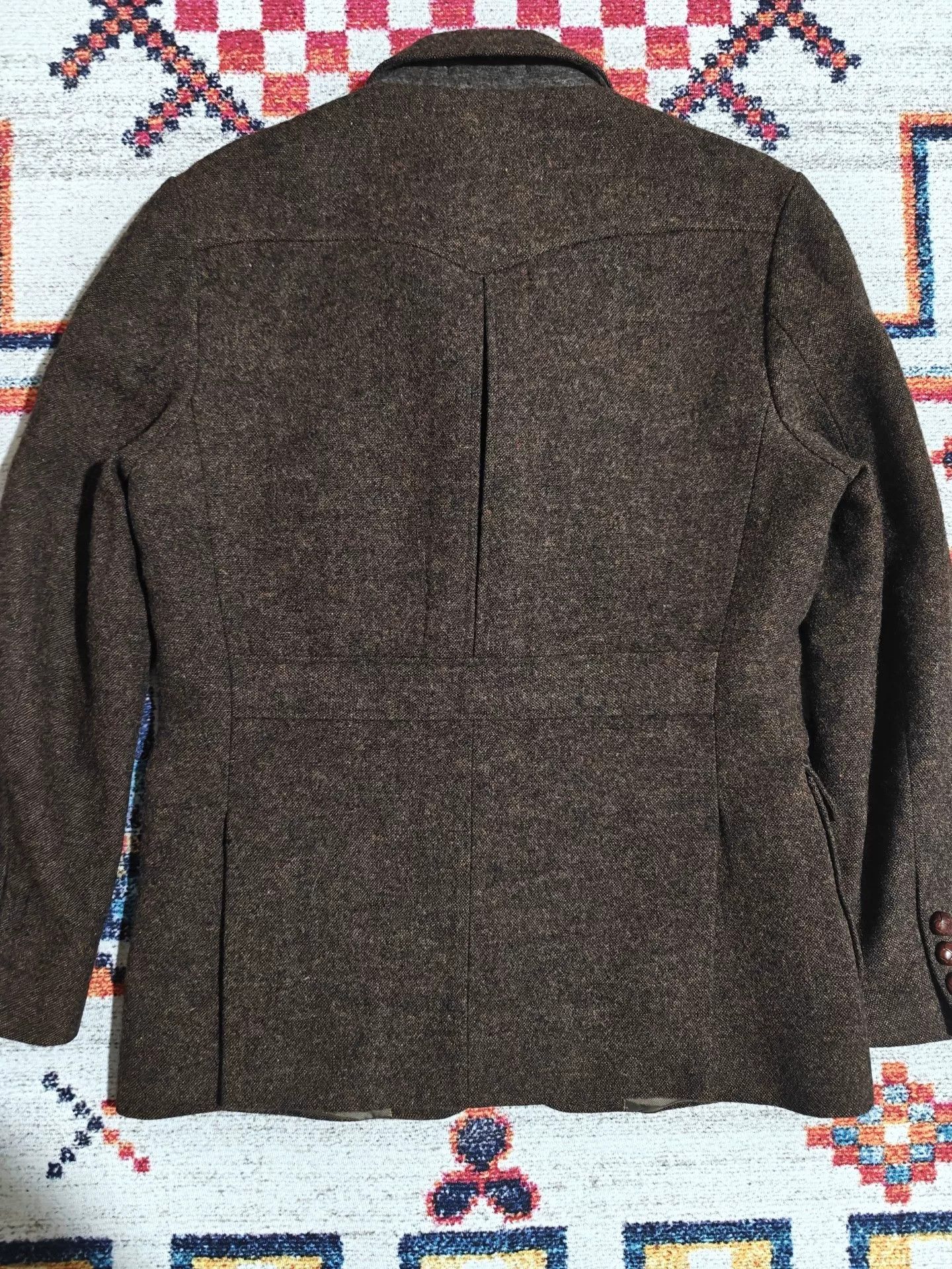 RRL Ralph Lauren American Vintage Tweed Hunting Wool Jacket Size US M / EU 48-50 / 2 - 3 Thumbnail