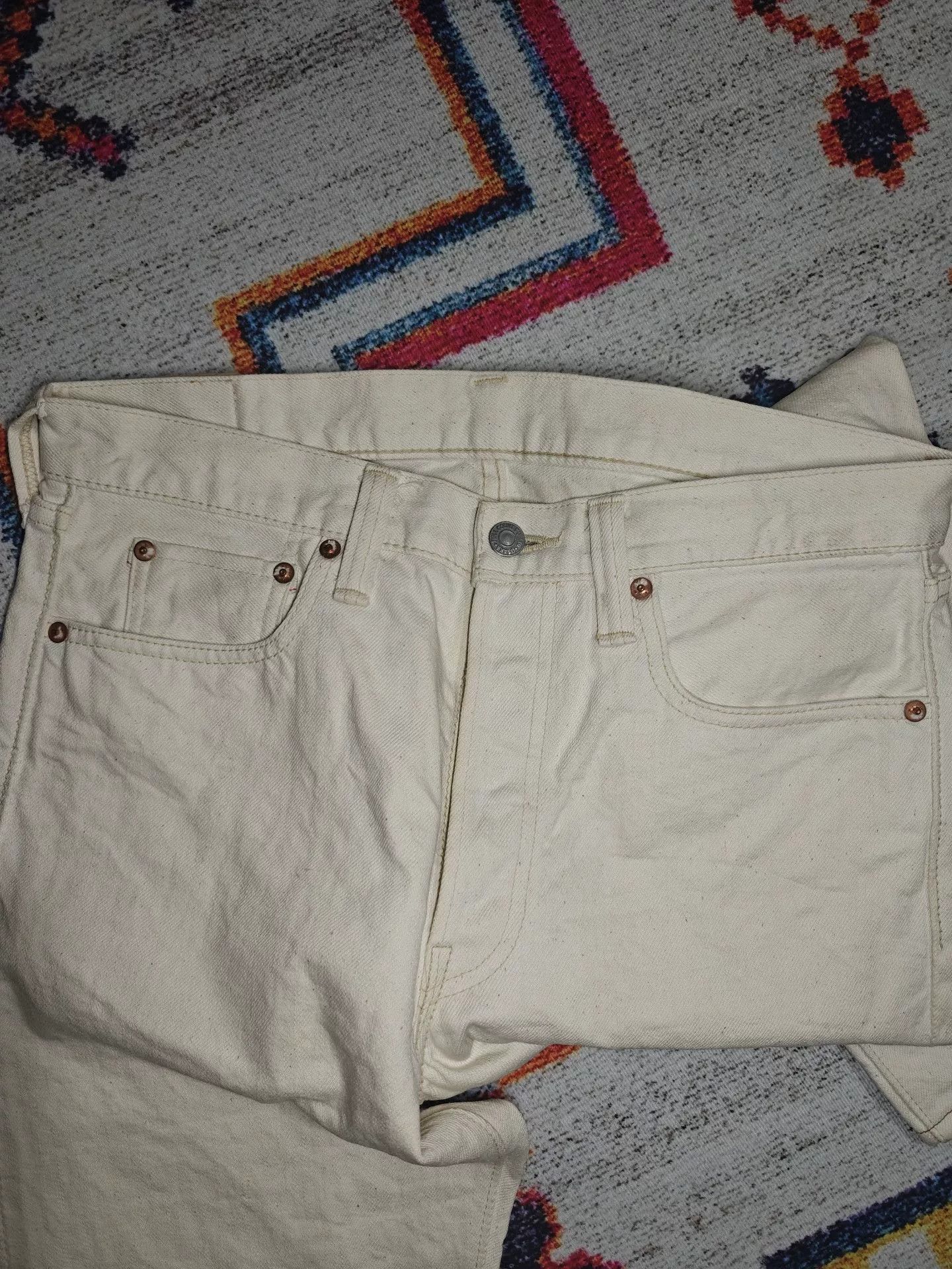 Full Count & Co. Fullcount 1108EC Slim Straight Red Selvedge Jeans Size US 31 - 6 Thumbnail
