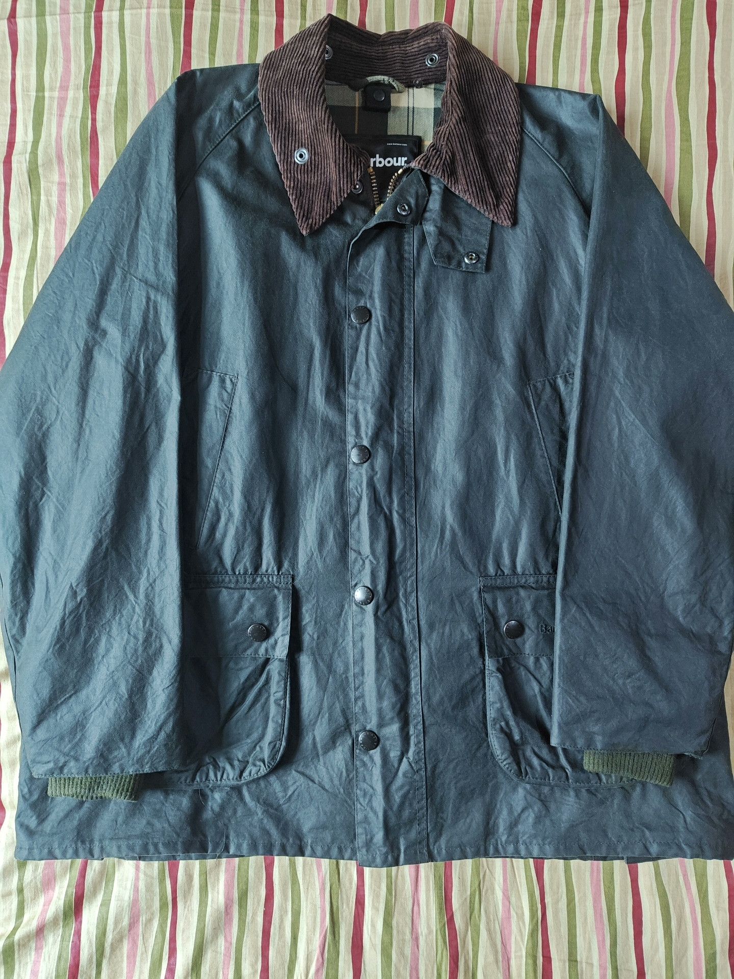 Barbour Barbour Bedale Waxed Jacket Size US XS / EU 42 / 0 - 2 Thumbnail