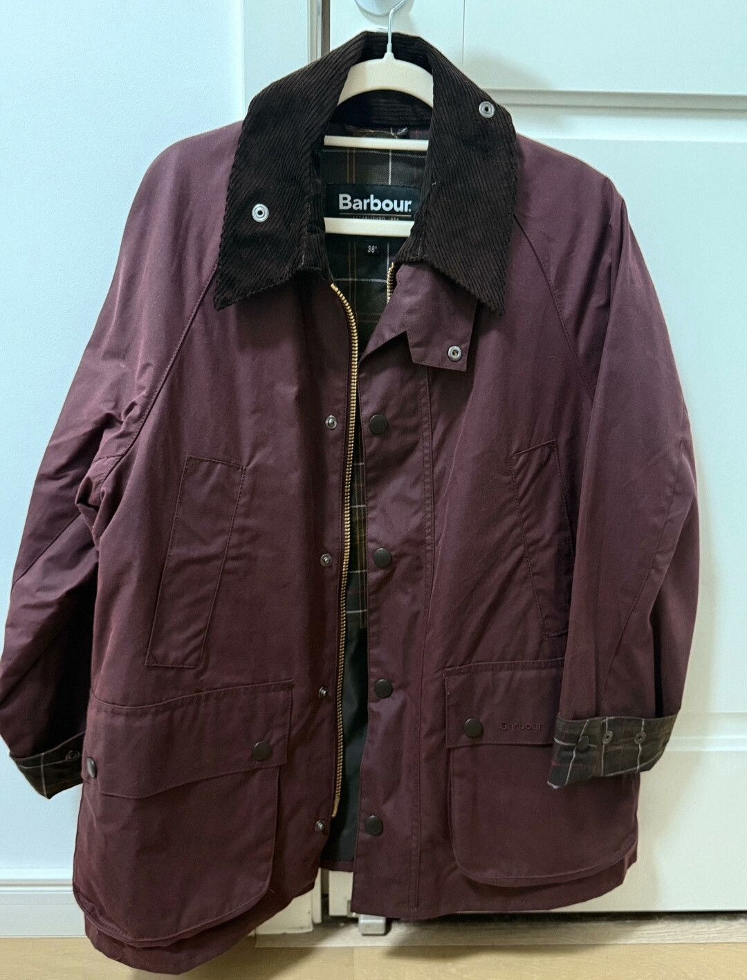 Barbour Barbour Bedale Oversize Waxed Jacket Size XS / US 0-2 / IT 36-38 - 2 Thumbnail