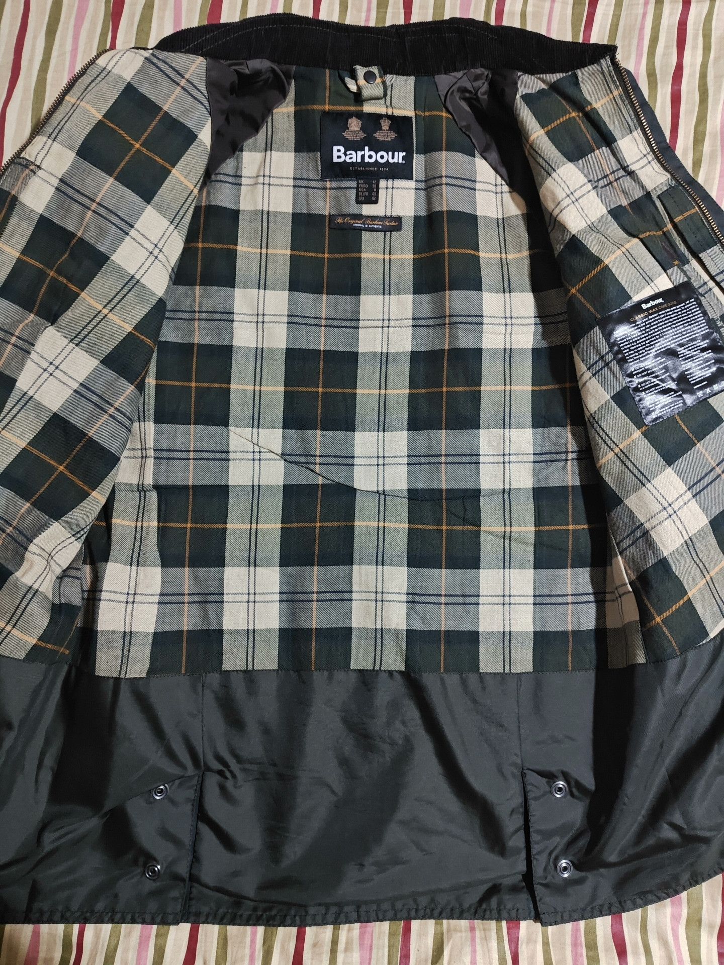 Barbour Barbour Beadnell Waxed Jacket Size M / US 6-8 / IT 42-44 - 3 Thumbnail