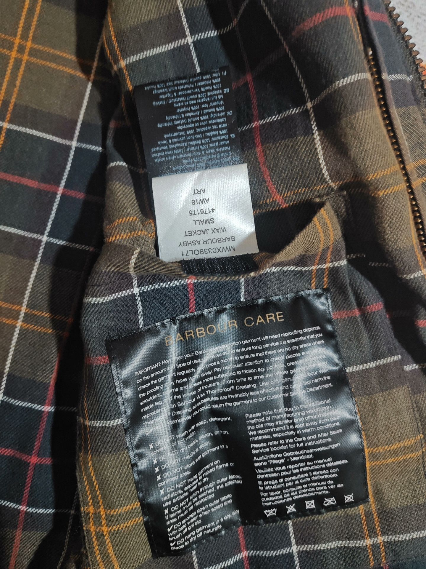 Barbour Barbour Ashby Wax Jacket Size US S / EU 44-46 / 1 - 5 Thumbnail