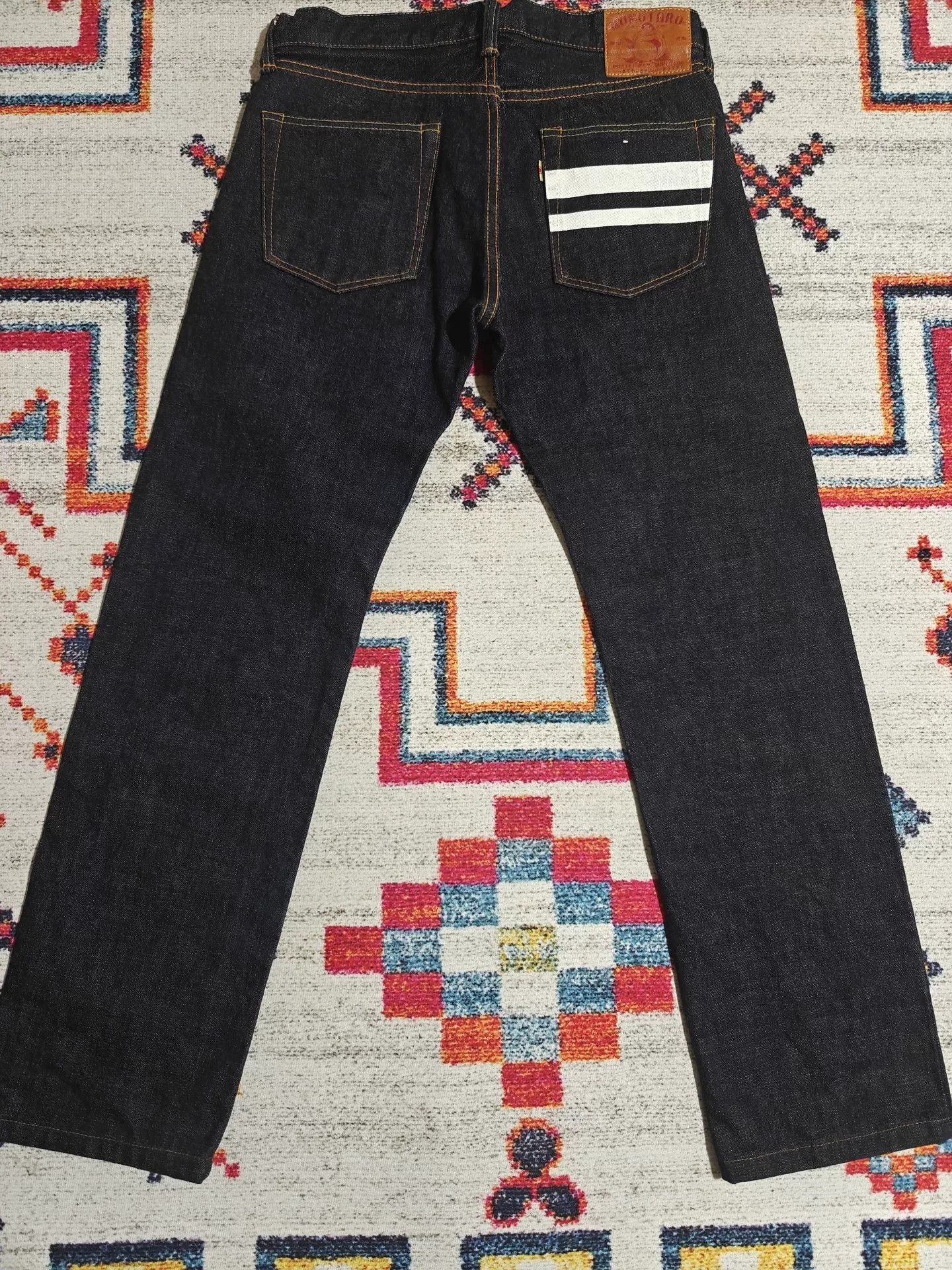 Momotaro Jeans Momotaro 0705SP 15.7oz Slim Straight Jeans Size US 32 / EU 48 - 3 Thumbnail
