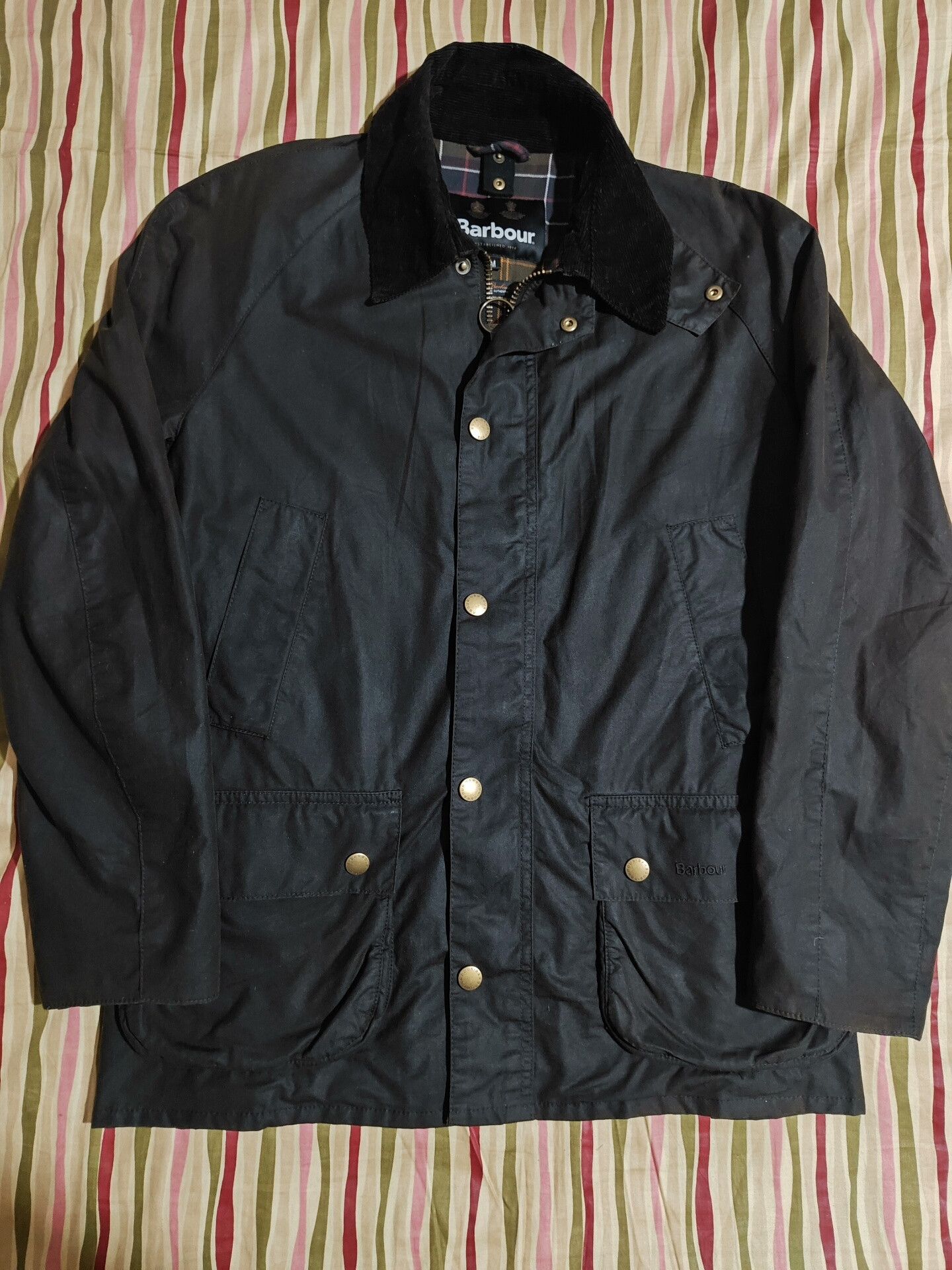Barbour Barbour Ashby Waxed Jacket Size US M / EU 48-50 / 2 - 2 Thumbnail