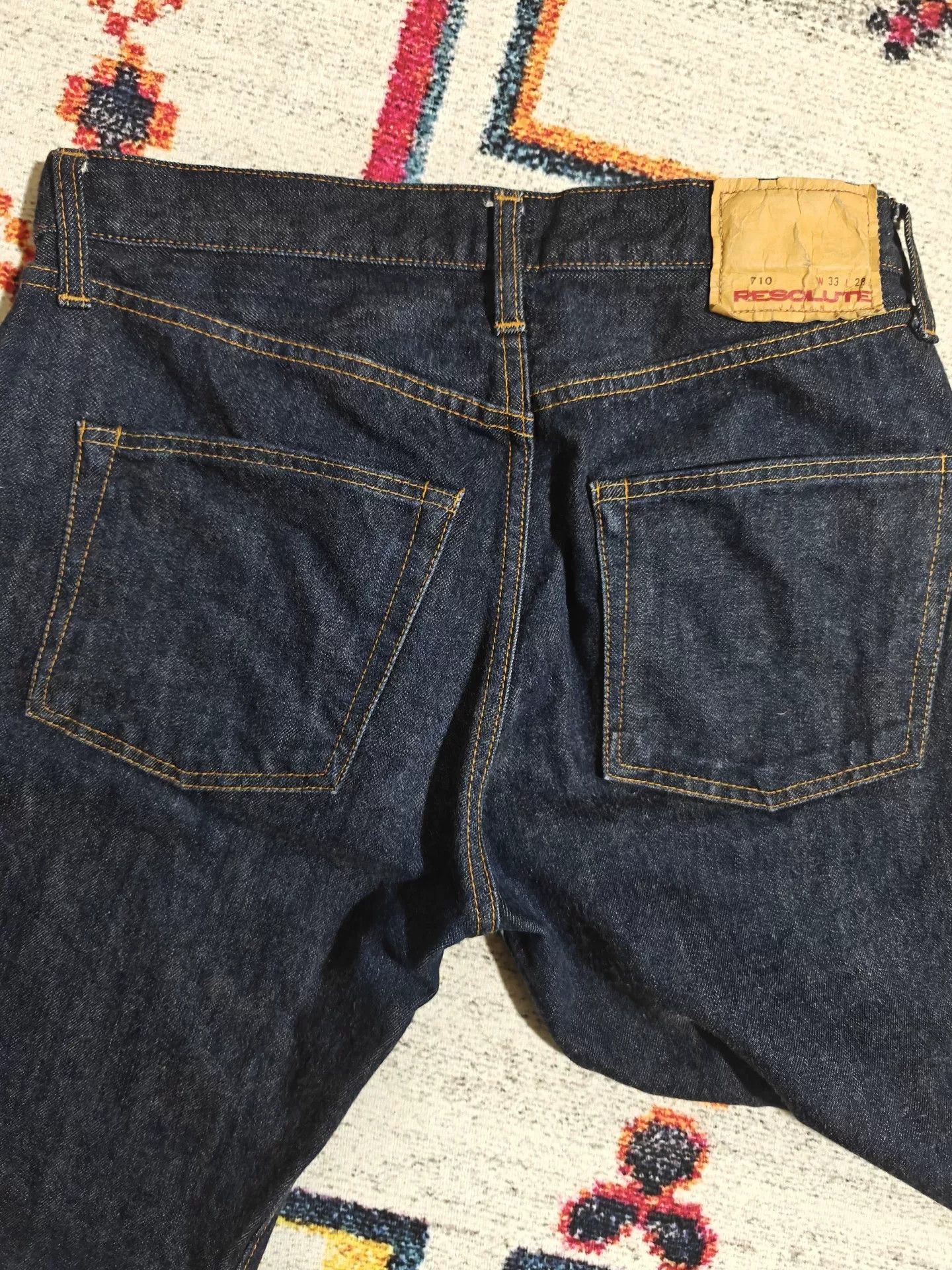 RESOLUTE RESOLUTE 710 Limited Cropped Jeans Size US 33 - 6 Thumbnail