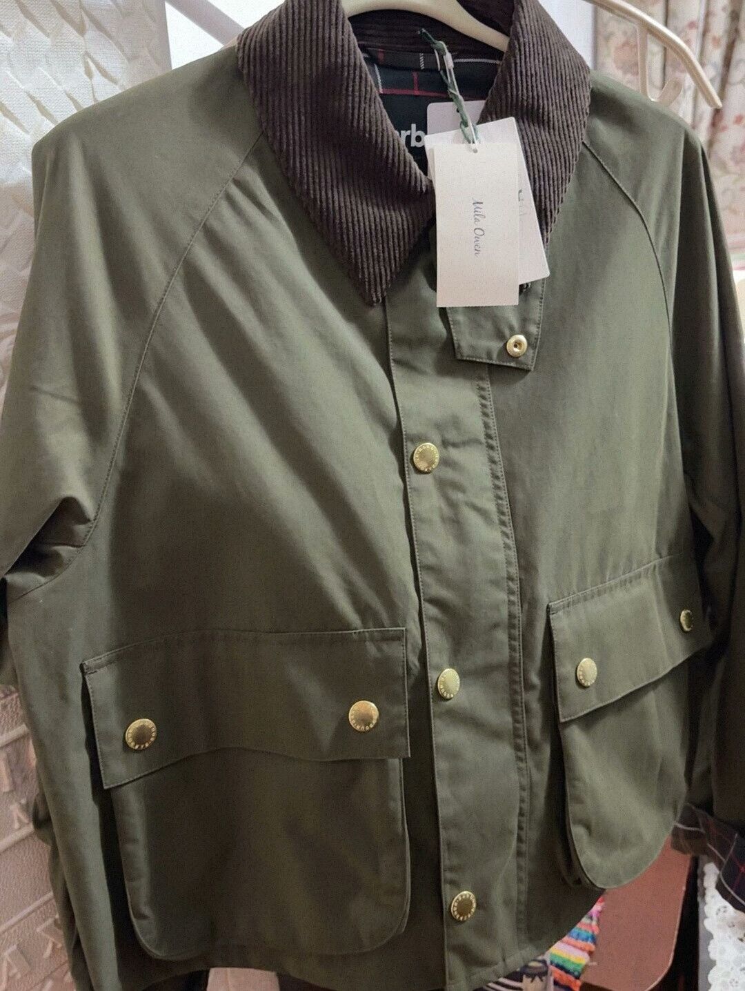 Barbour Barbour x milaowen Wax-Free Collar Jacket Size M / US 6-8 / IT 42-44 - 5 Thumbnail