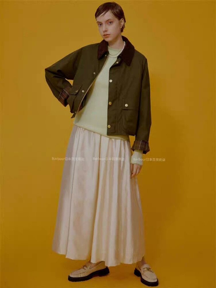 Barbour Barbour x milaowen Wax-Free Collar Jacket Size M / US 6-8 / IT 42-44 - 3 Thumbnail