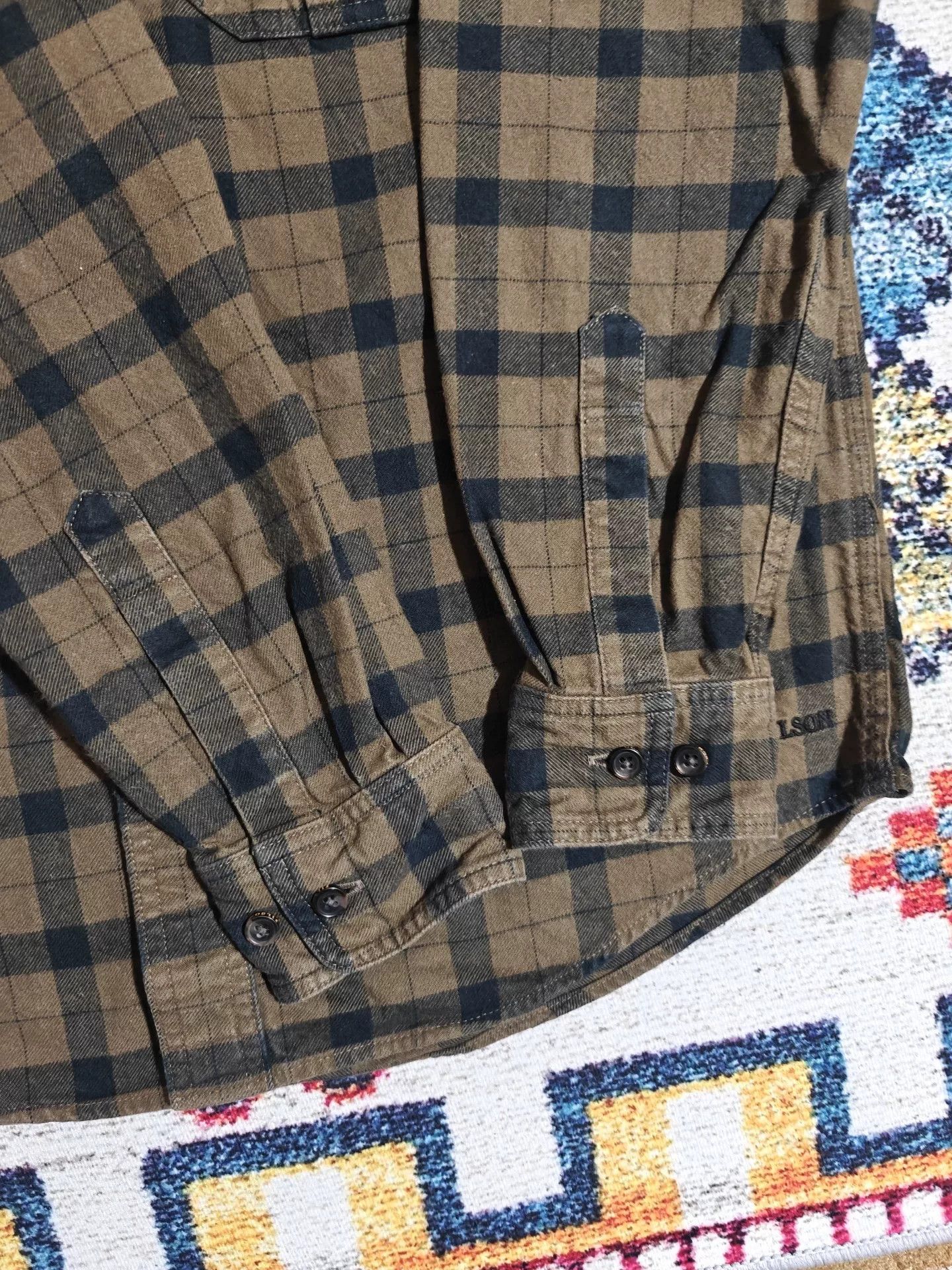 Filson Filson Alaska Guide 8oz Flannel Cotton Shirt Size US S / EU 44-46 / 1 - 5 Thumbnail