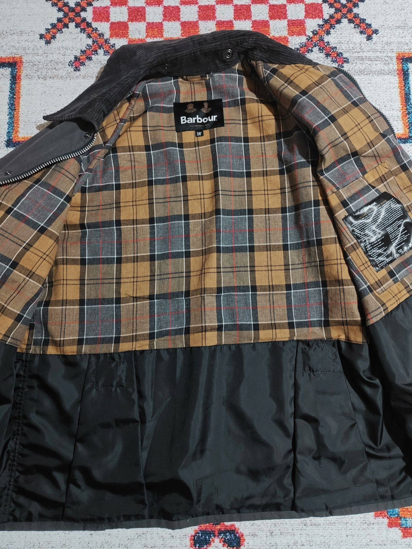 Barbour Barbour Bedale OS Oversize Waxed Jacket Size M / US 6-8 / IT 42-44 - 3 Thumbnail