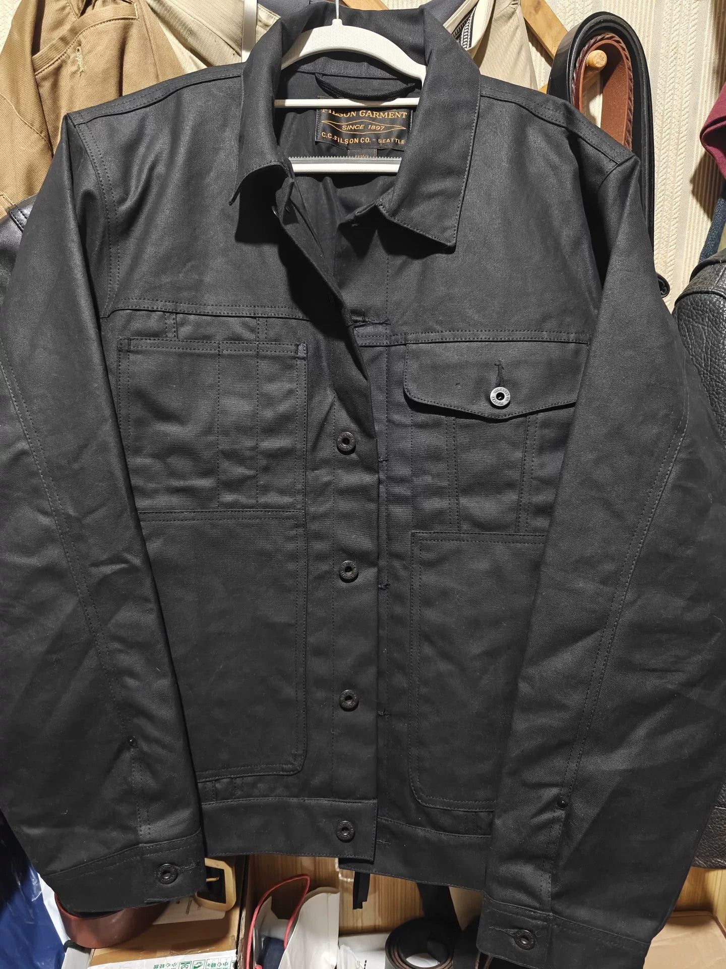 Filson Filson Cruiser Waxed Canvas Short Jacket Size US L / EU 52-54 / 3 - 2 Thumbnail
