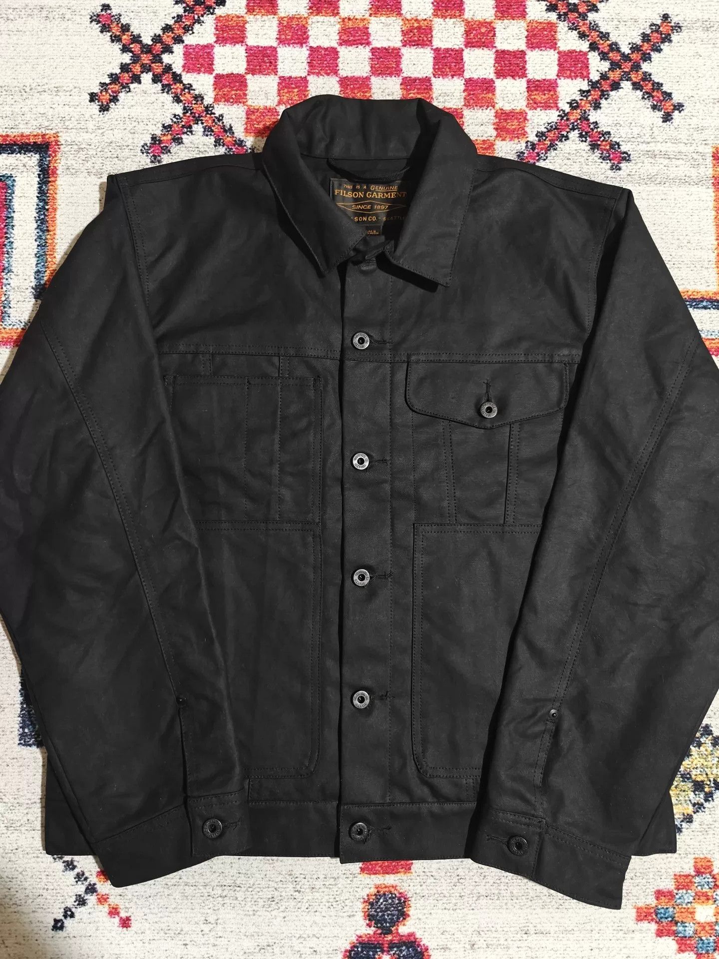 Filson Filson Cruiser Waxed Canvas Short Jacket Size US L / EU 52-54 / 3 - 3 Thumbnail