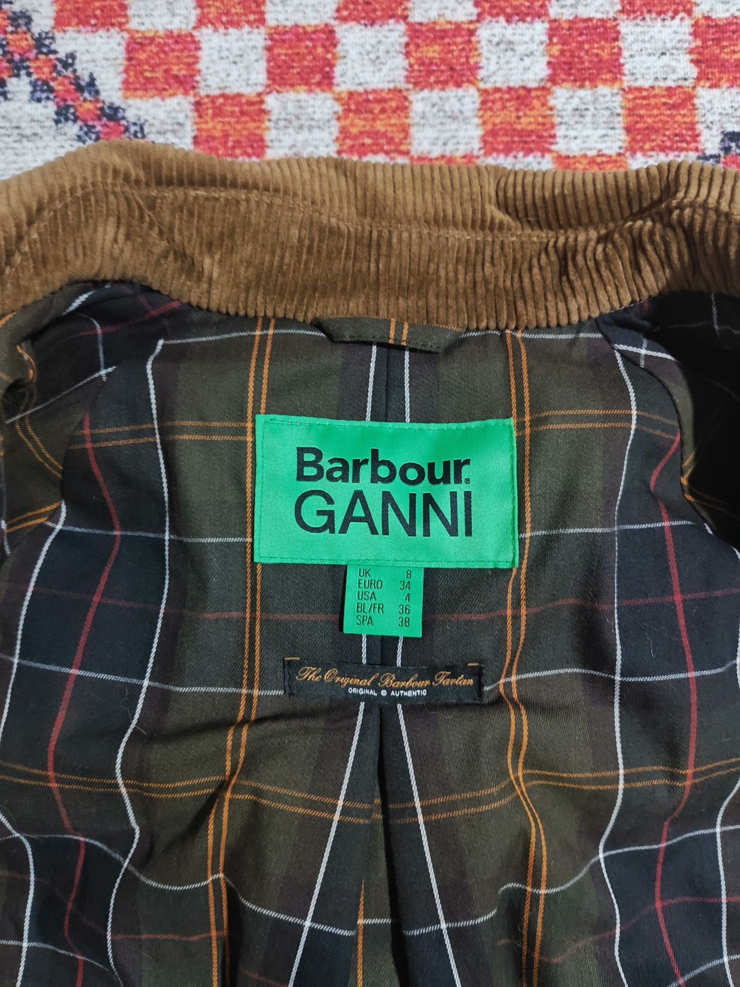 Barbour Barbour x Ganni Fishing Wax Jacket Size M / US 6-8 / IT 42-44 - 5 Thumbnail